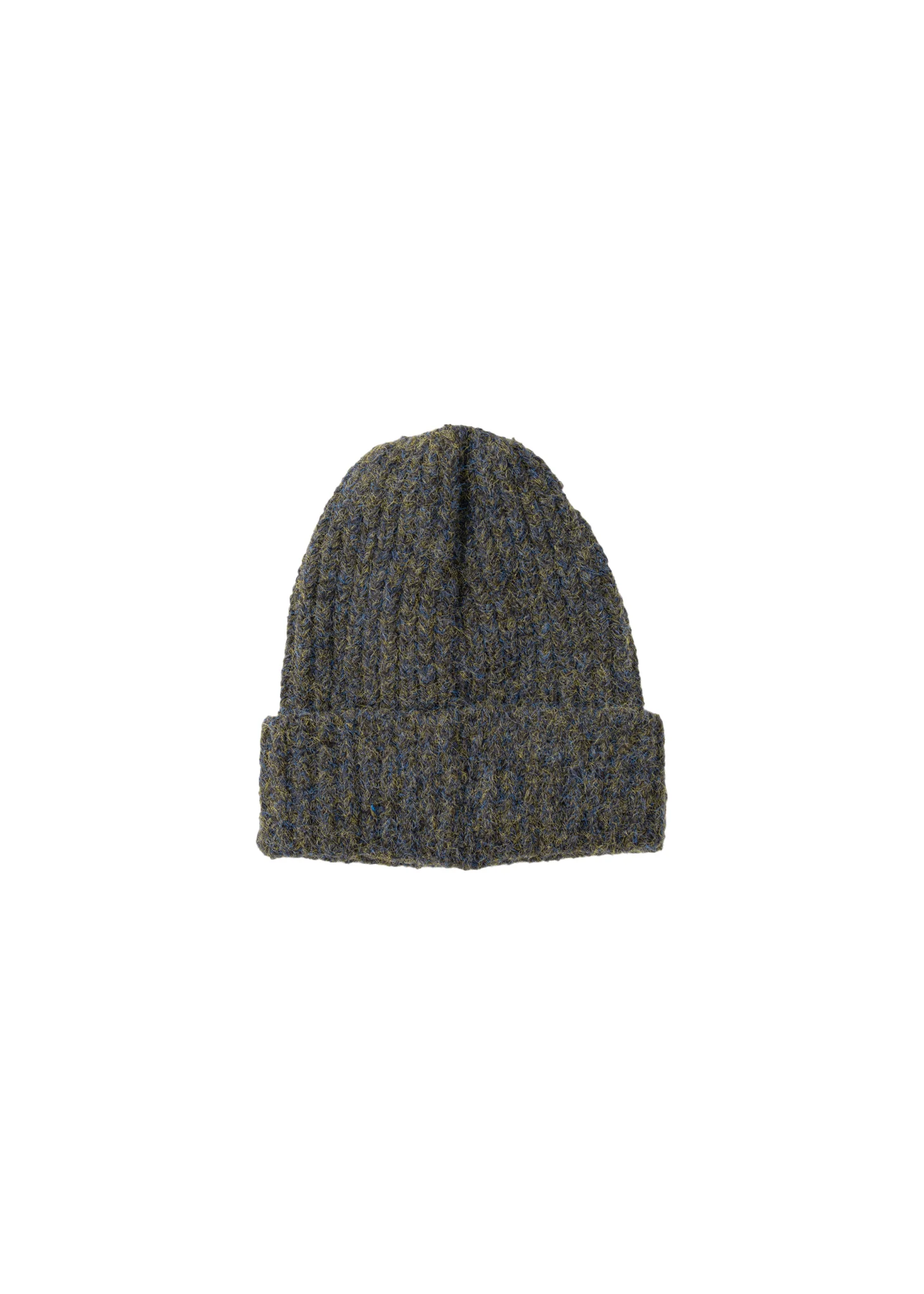 Khaki Ribbed Logo Beanie - Image 5