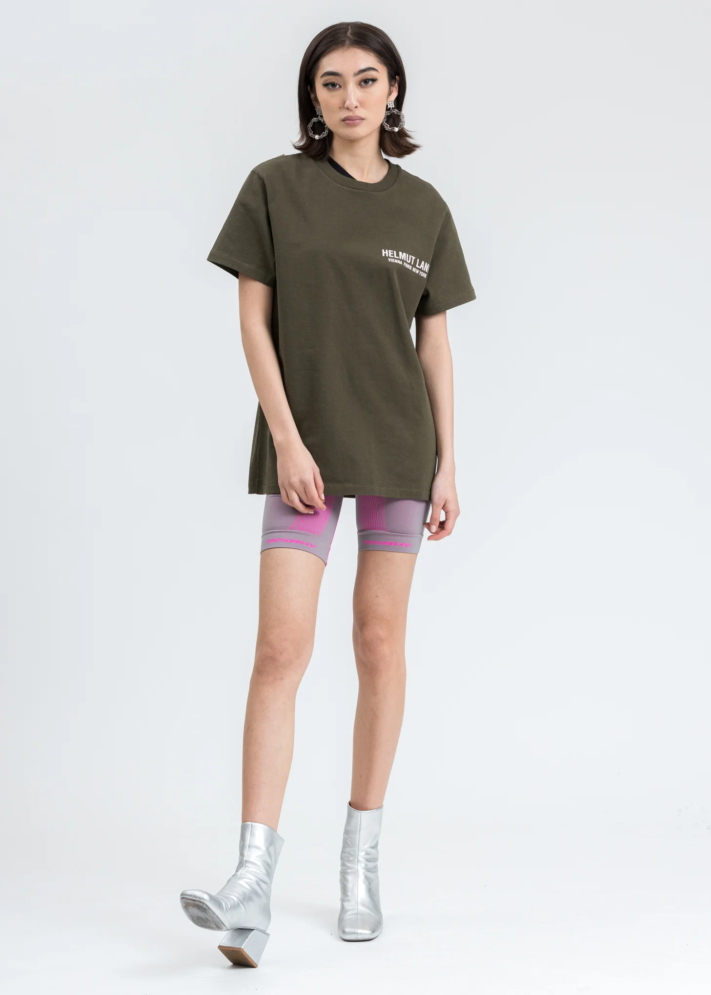 Khaki Strap T-Shirt - Image 5
