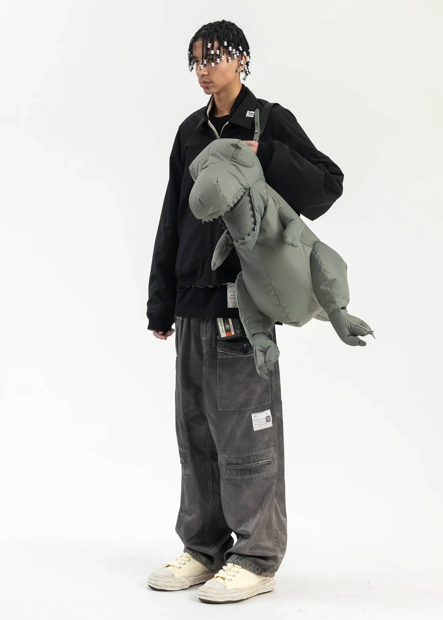Khaki T-Rex Big Bag - Image 4