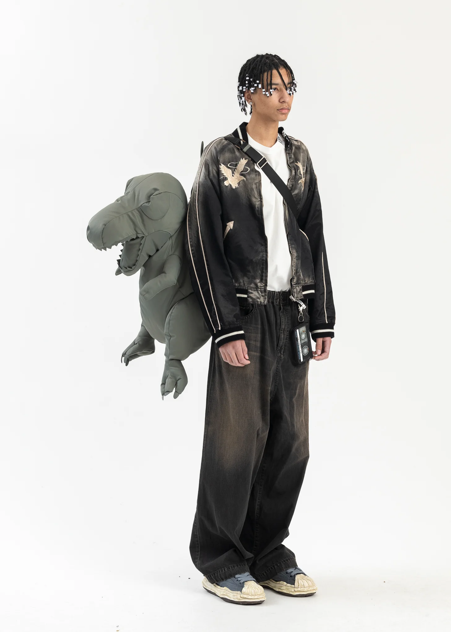 Khaki T-Rex Big Bag - Image 5