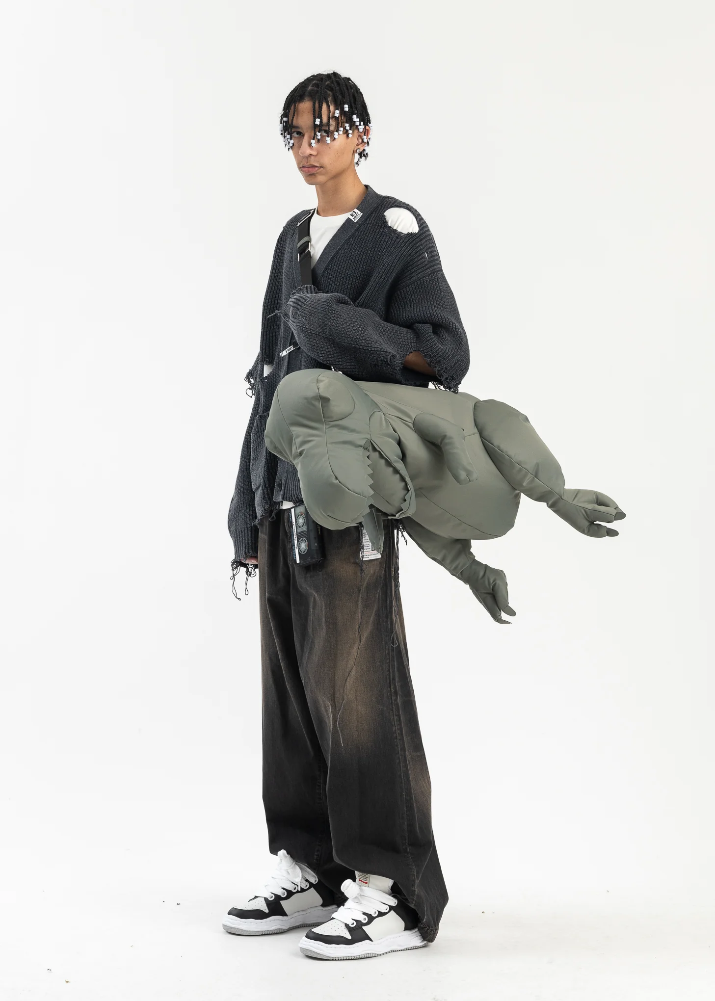 Khaki T-Rex Big Bag - Image 6