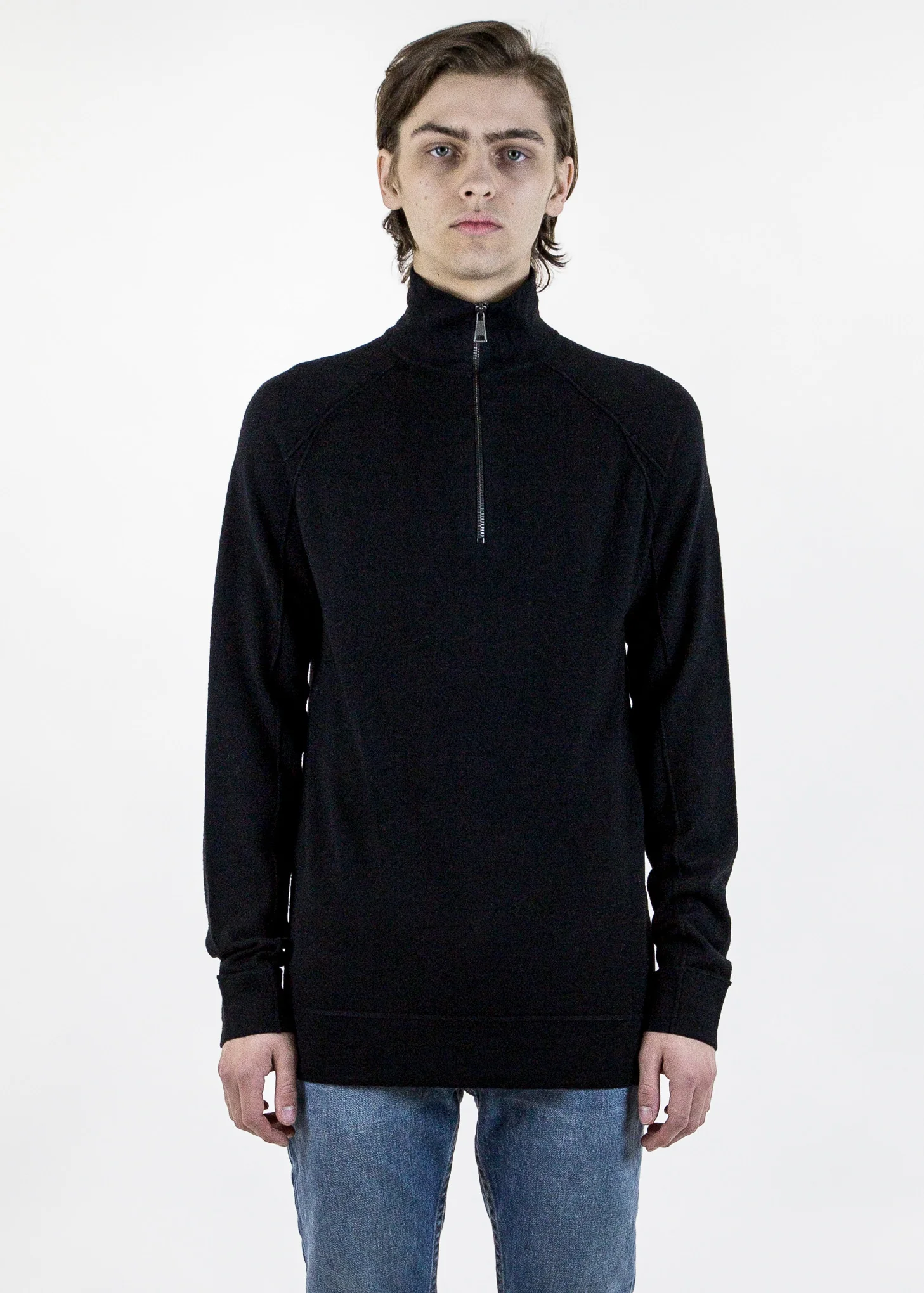 Knit Half-Zip Pullover