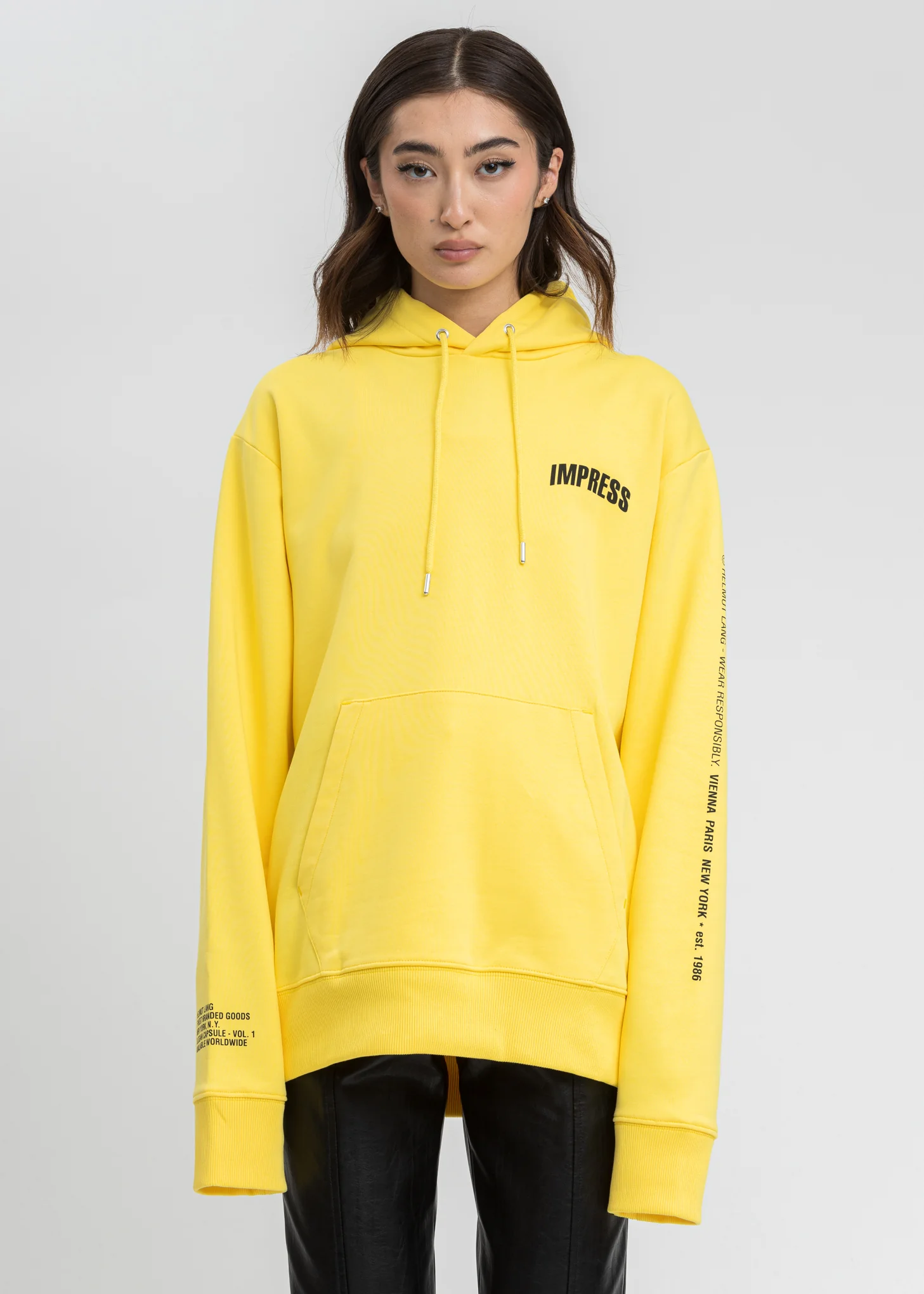 Laser Yellow Impress Hoodie