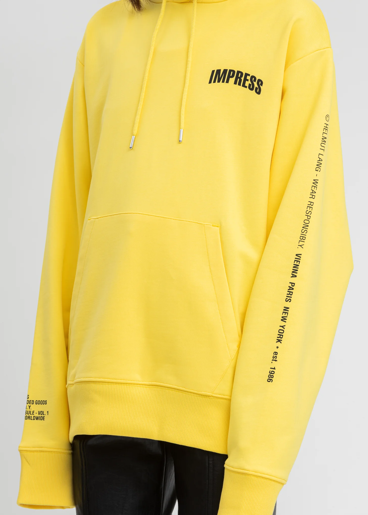 Laser Yellow Impress Hoodie - Image 5
