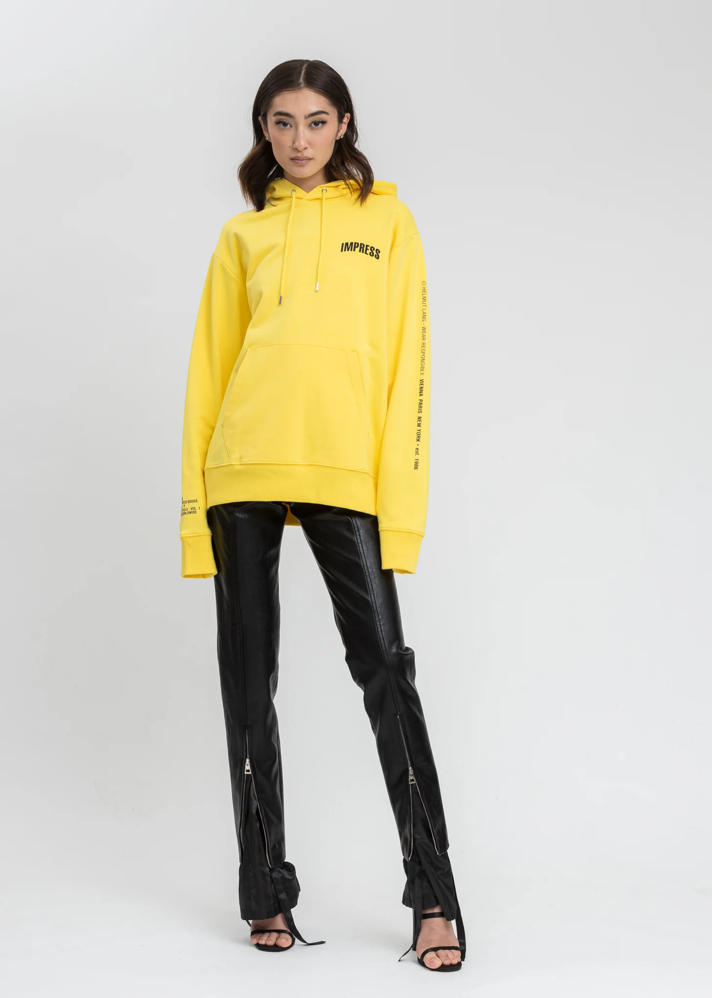 Laser Yellow Impress Hoodie - Image 6