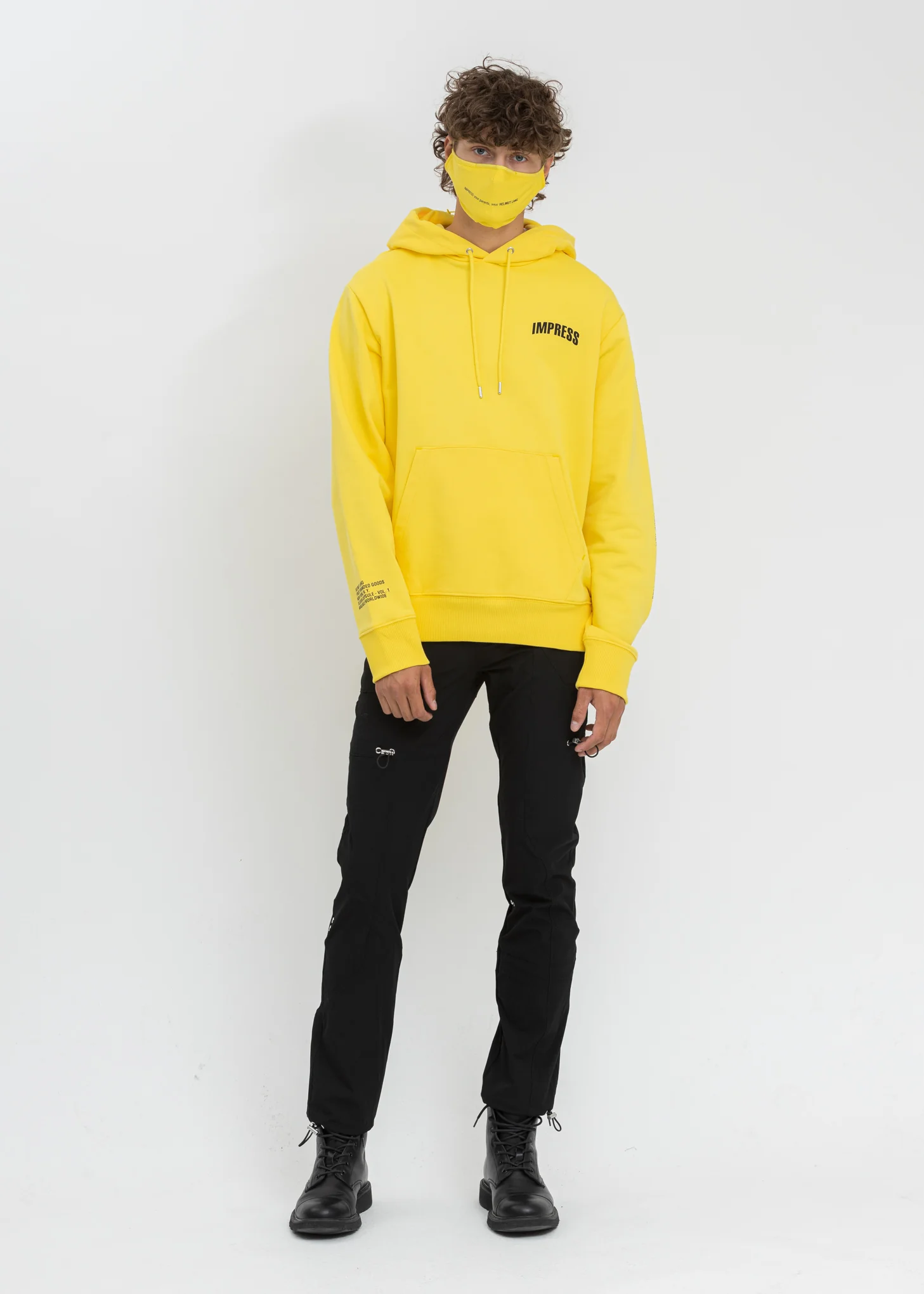 Laser Yellow Impress Hoodie - Image 7