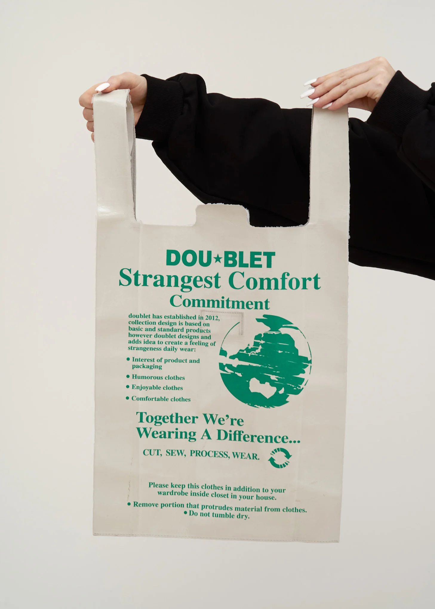 Leather Supermarket Bag - Image 2