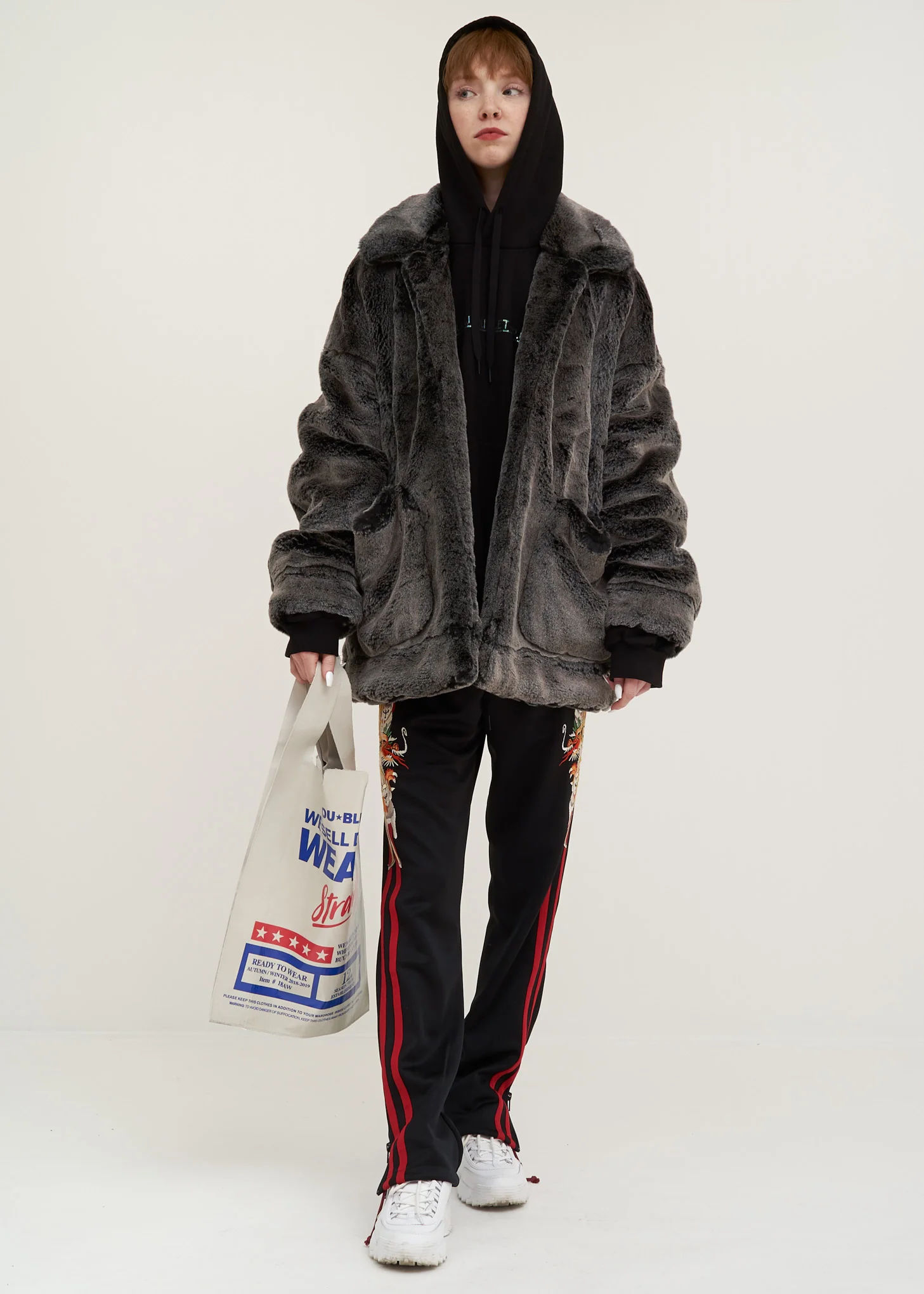 Leather Supermarket Bag - Image 5