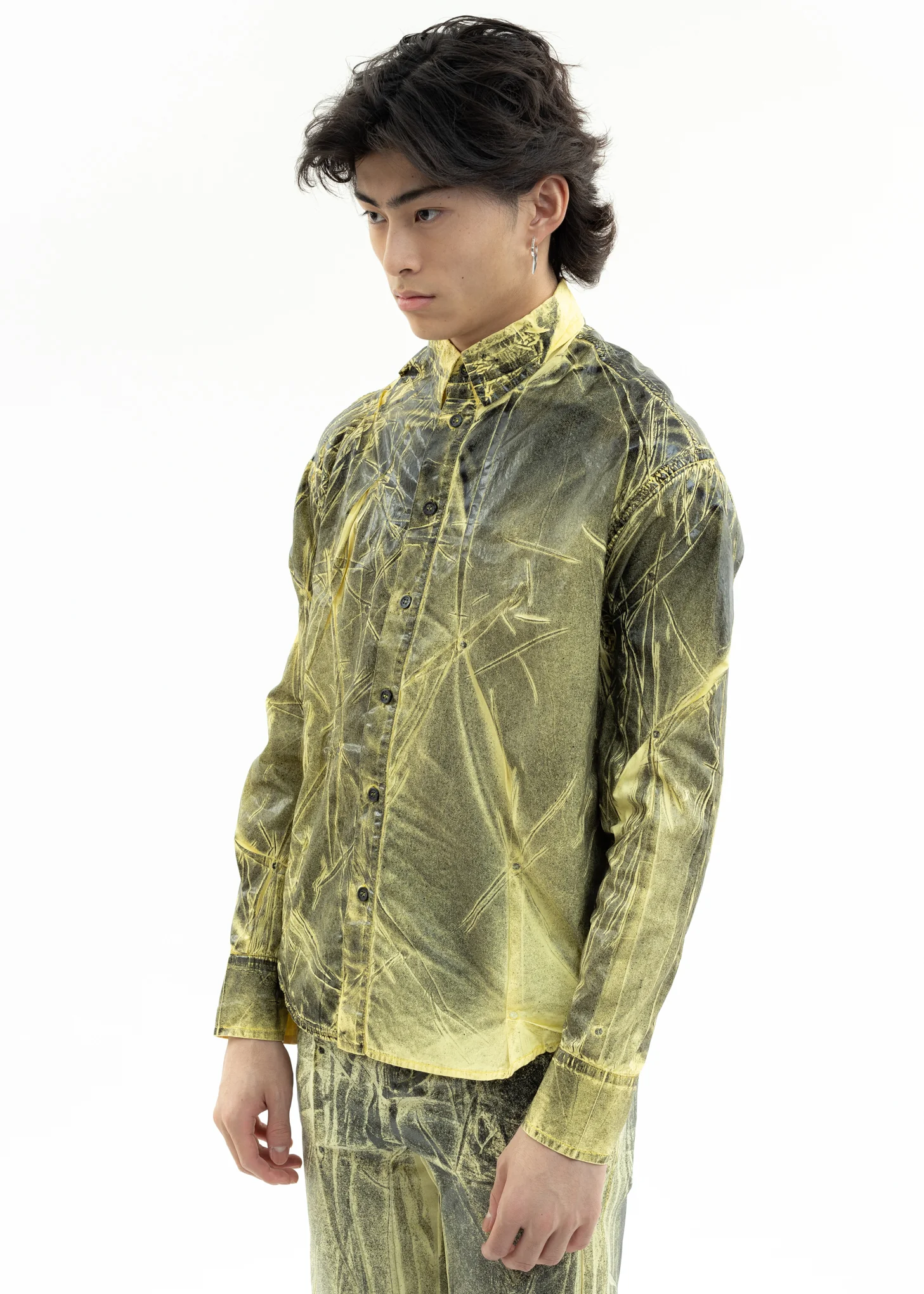 Lemon Treatment Bullet Hole Shirt Jacket - Image 3