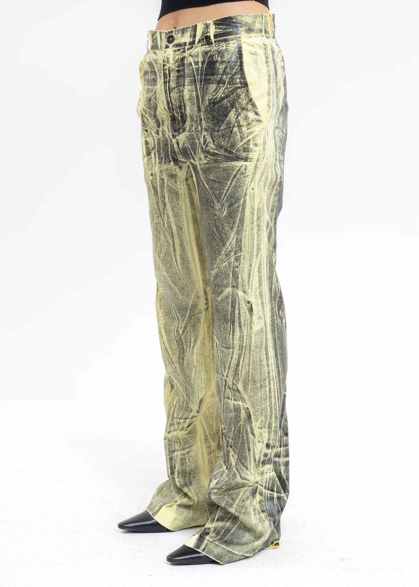 Lemon Treatment Bullet Hole Trousers - Image 3