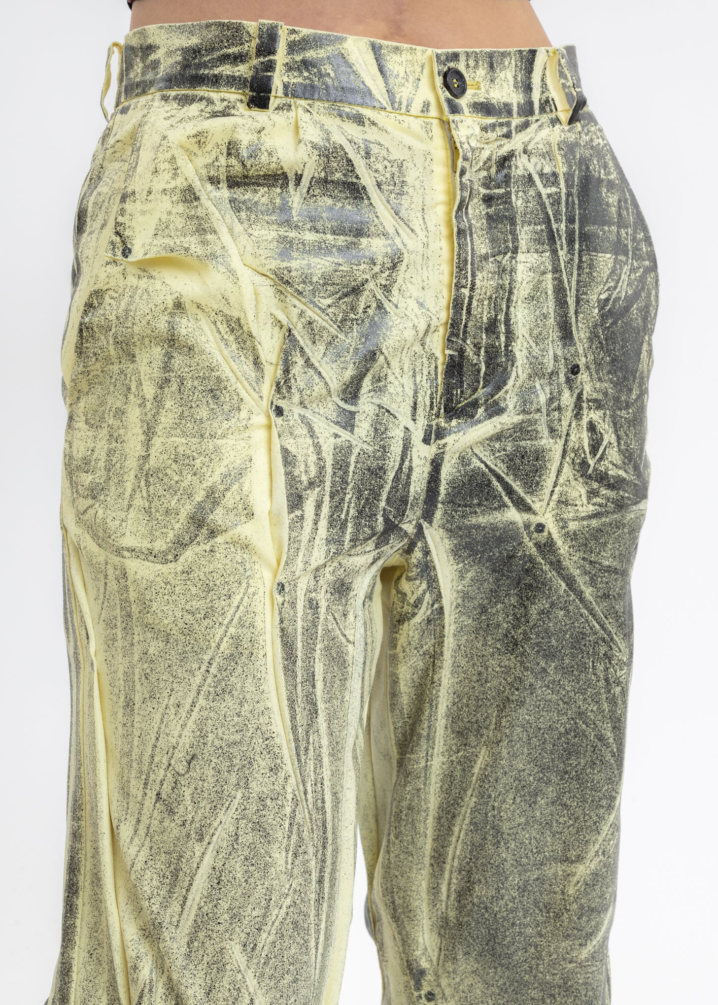 Lemon Treatment Bullet Hole Trousers - Image 5
