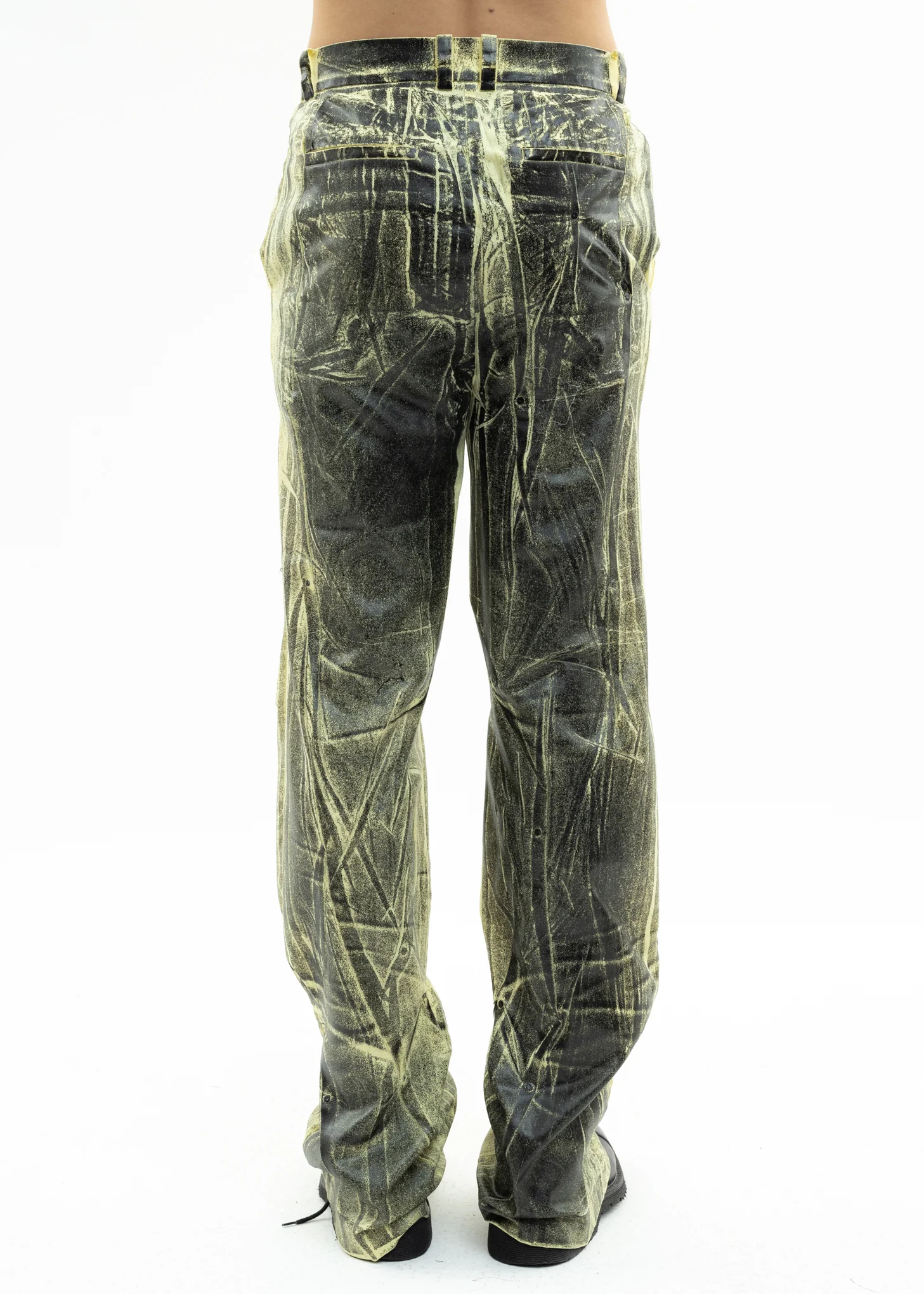 Lemon Treatment Bullet Hole Trousers - Image 2