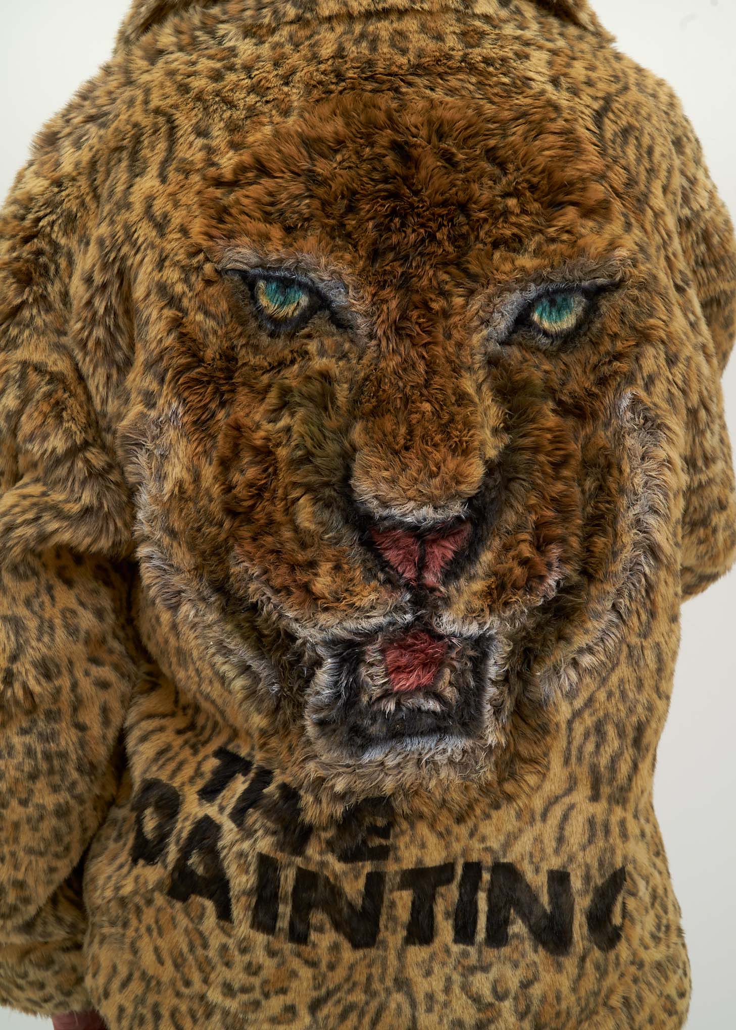 Leopard Animal Painted Fur Jacket - Image 5