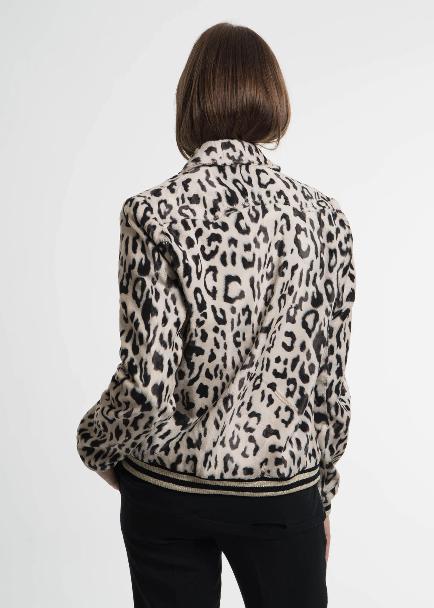 Leopard Iggy Teddy Jacket - Image 2