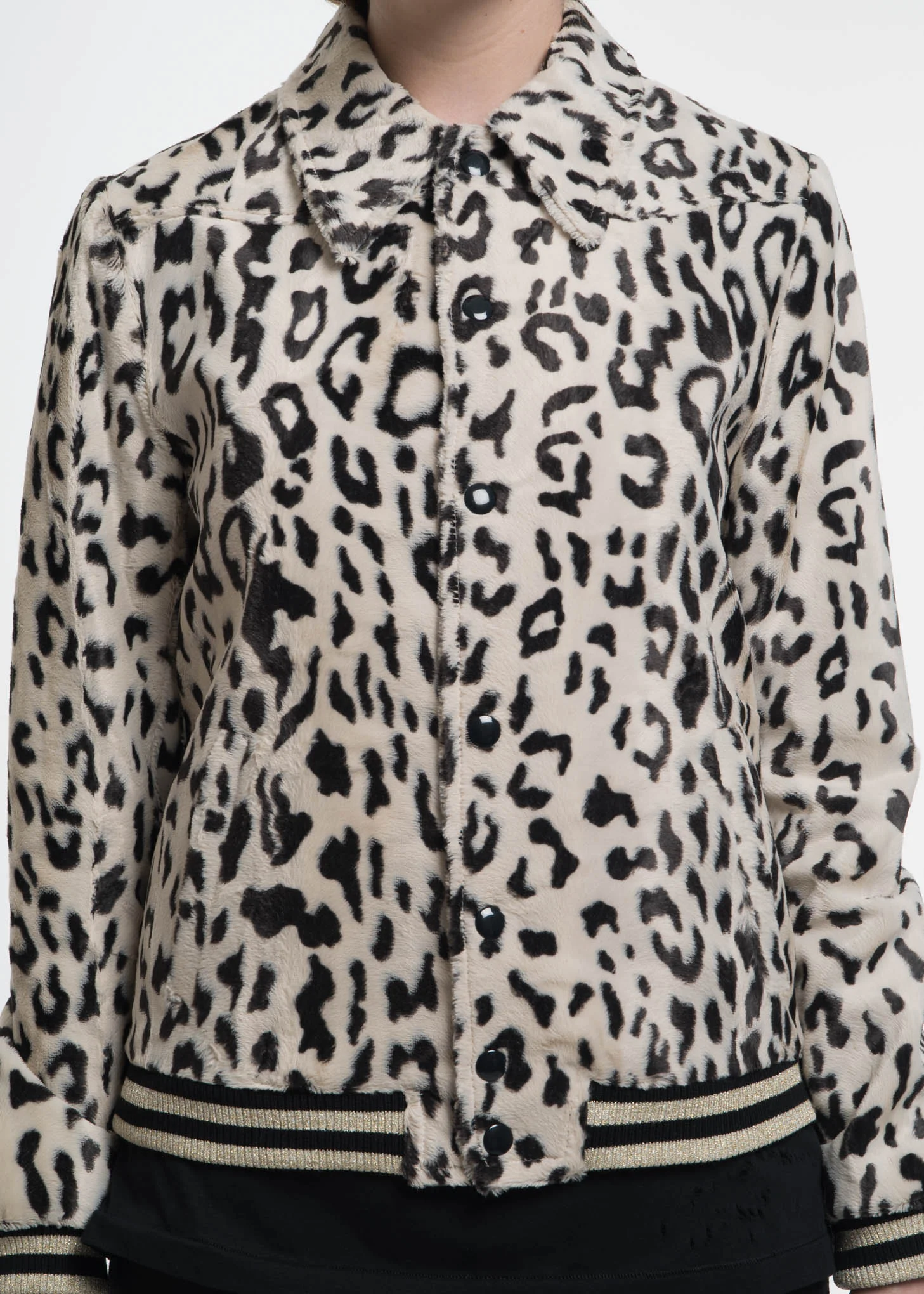 Leopard Iggy Teddy Jacket - Image 4