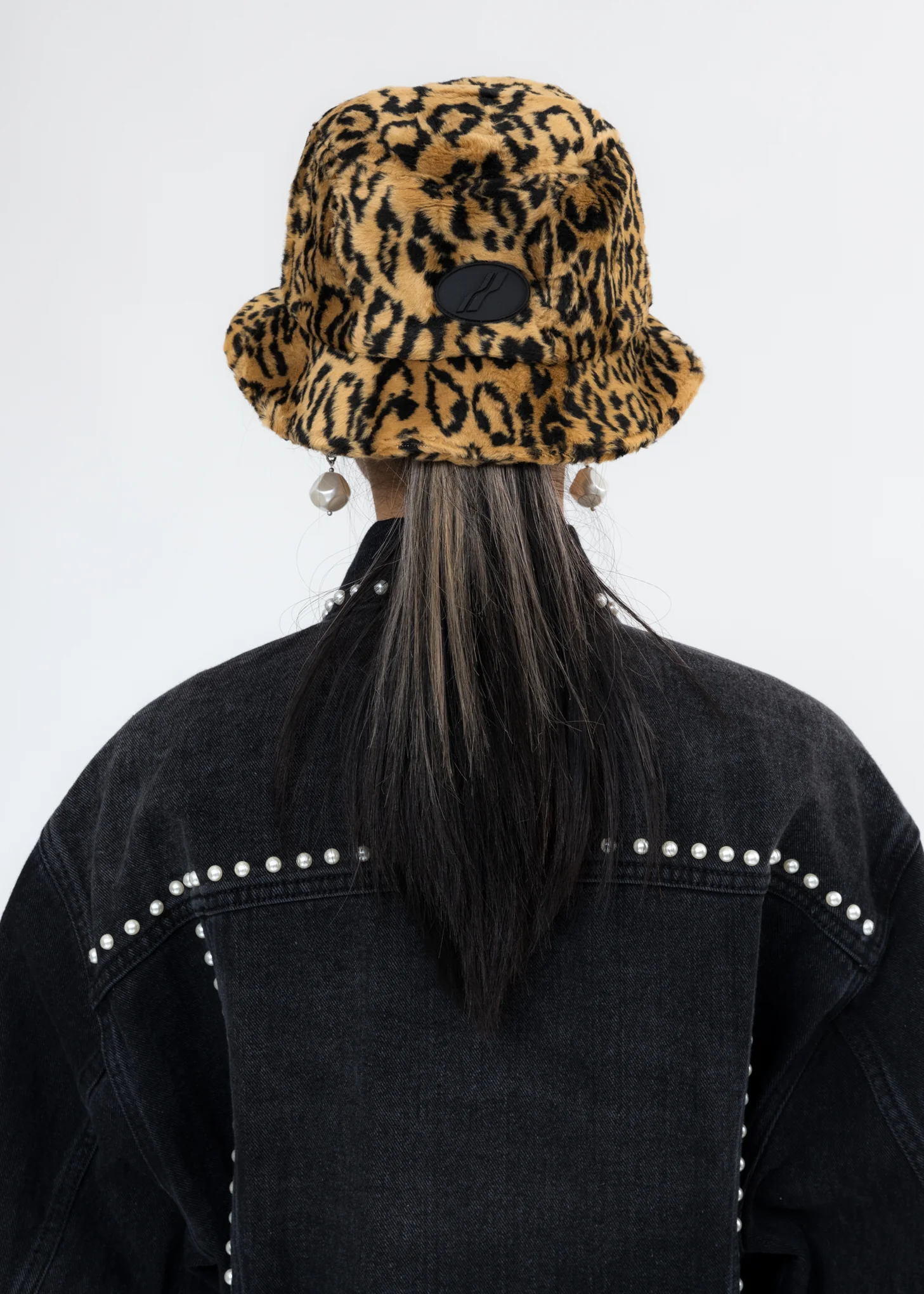 Leopard Pearl Logo Bucket Hat - Image 2