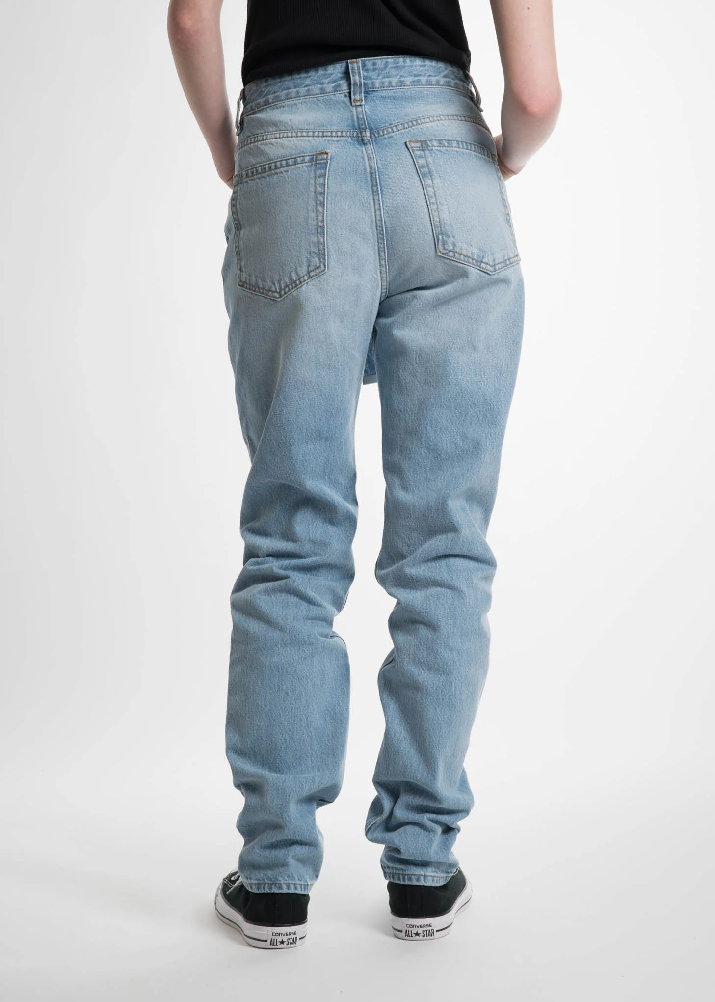 Light Blue Belt Jean - Image 3