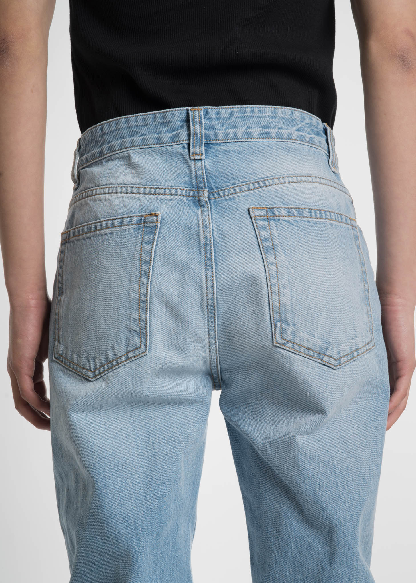 Light Blue Belt Jean - Image 3