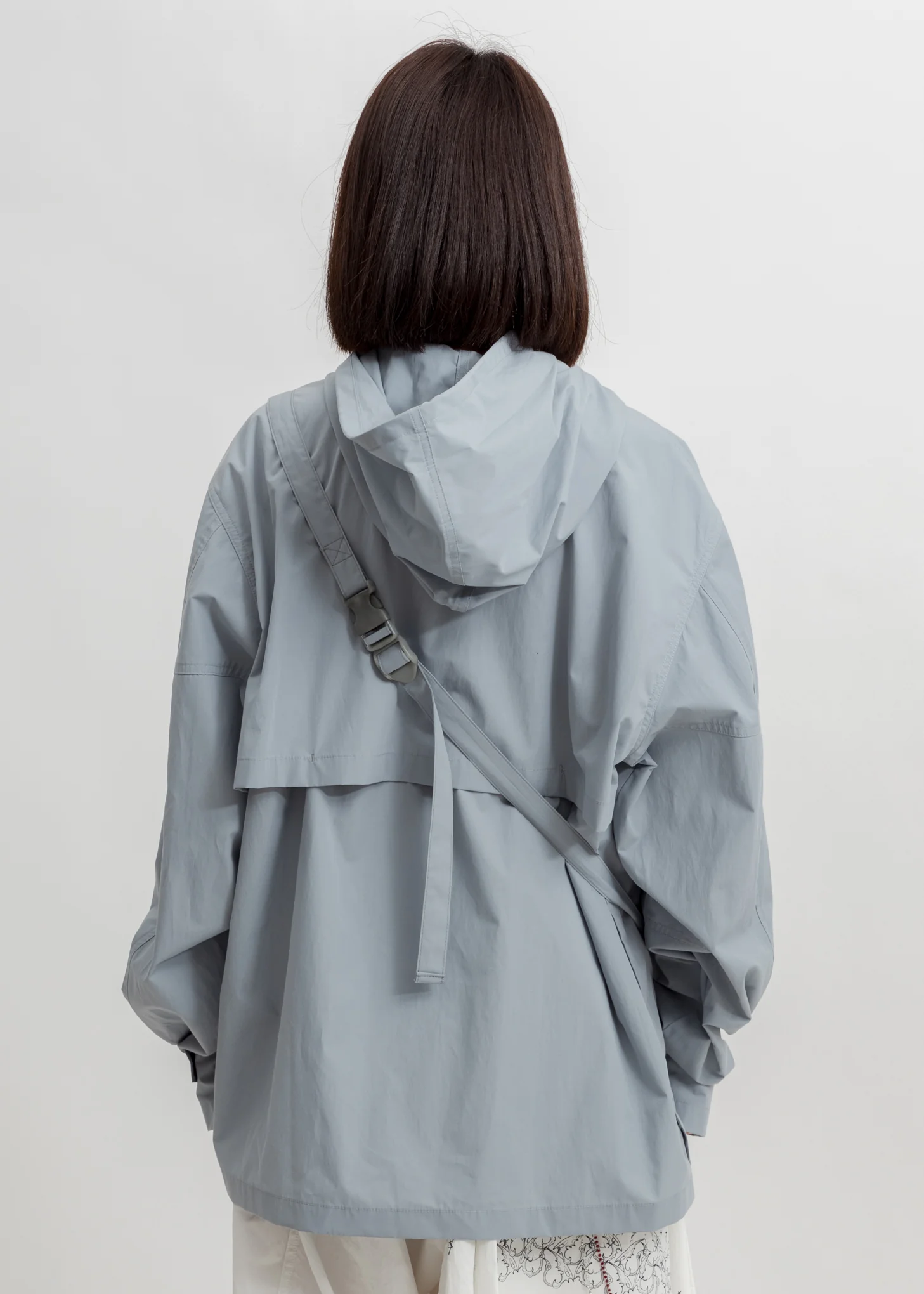 Light Blue Packable Anorak - Image 2