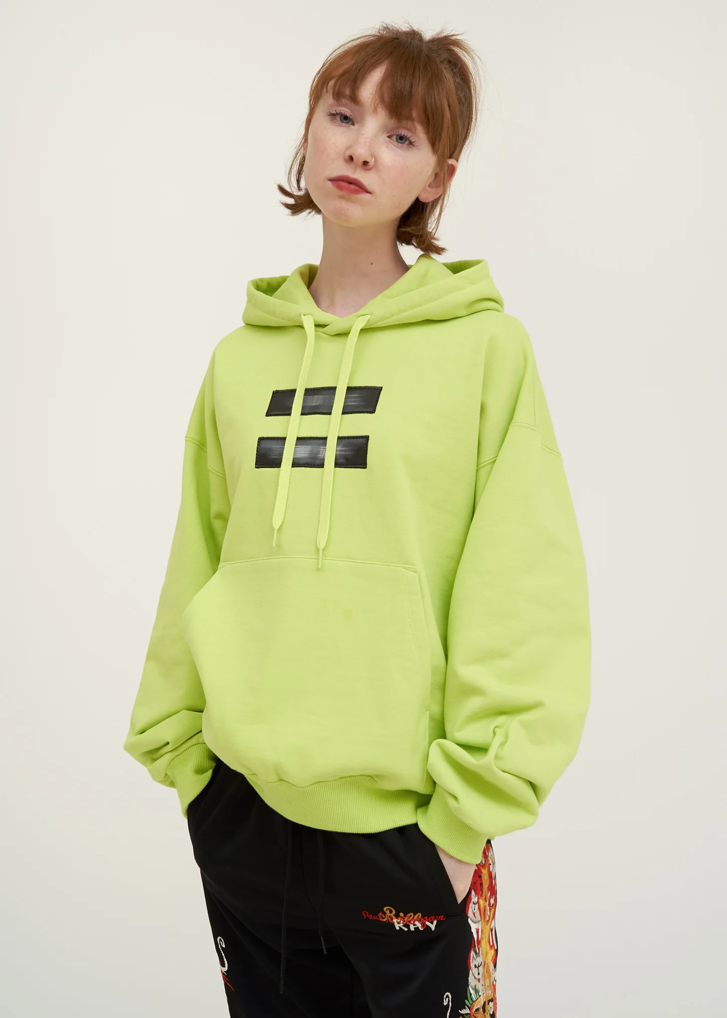 Light Green "No Image" Lenticular Hoodie