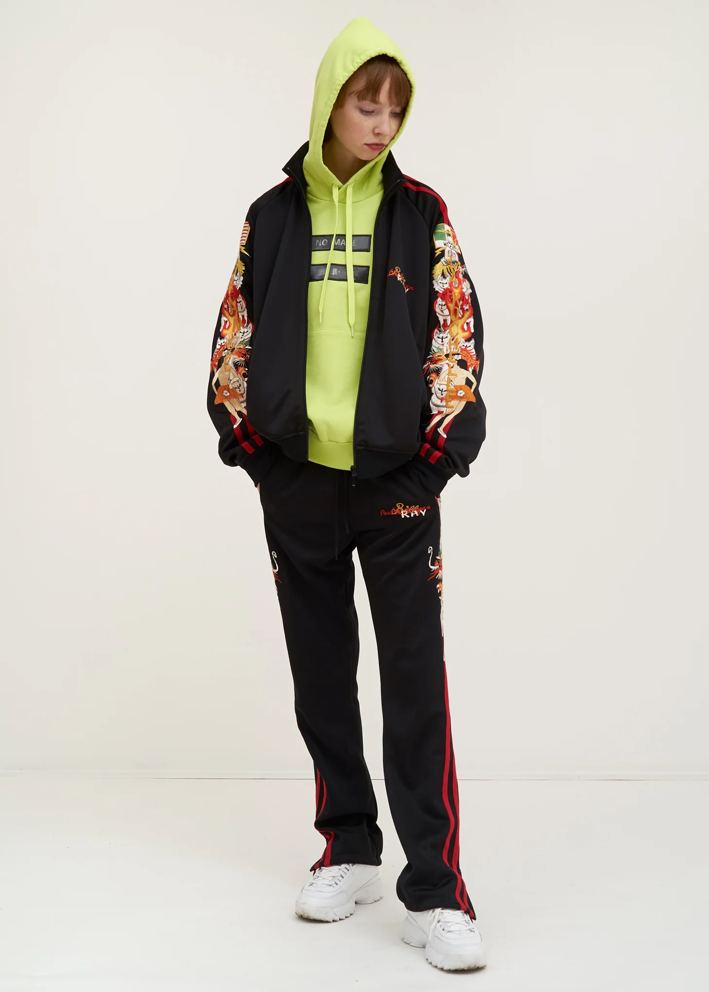 Light Green "No Image" Lenticular Hoodie - Image 5