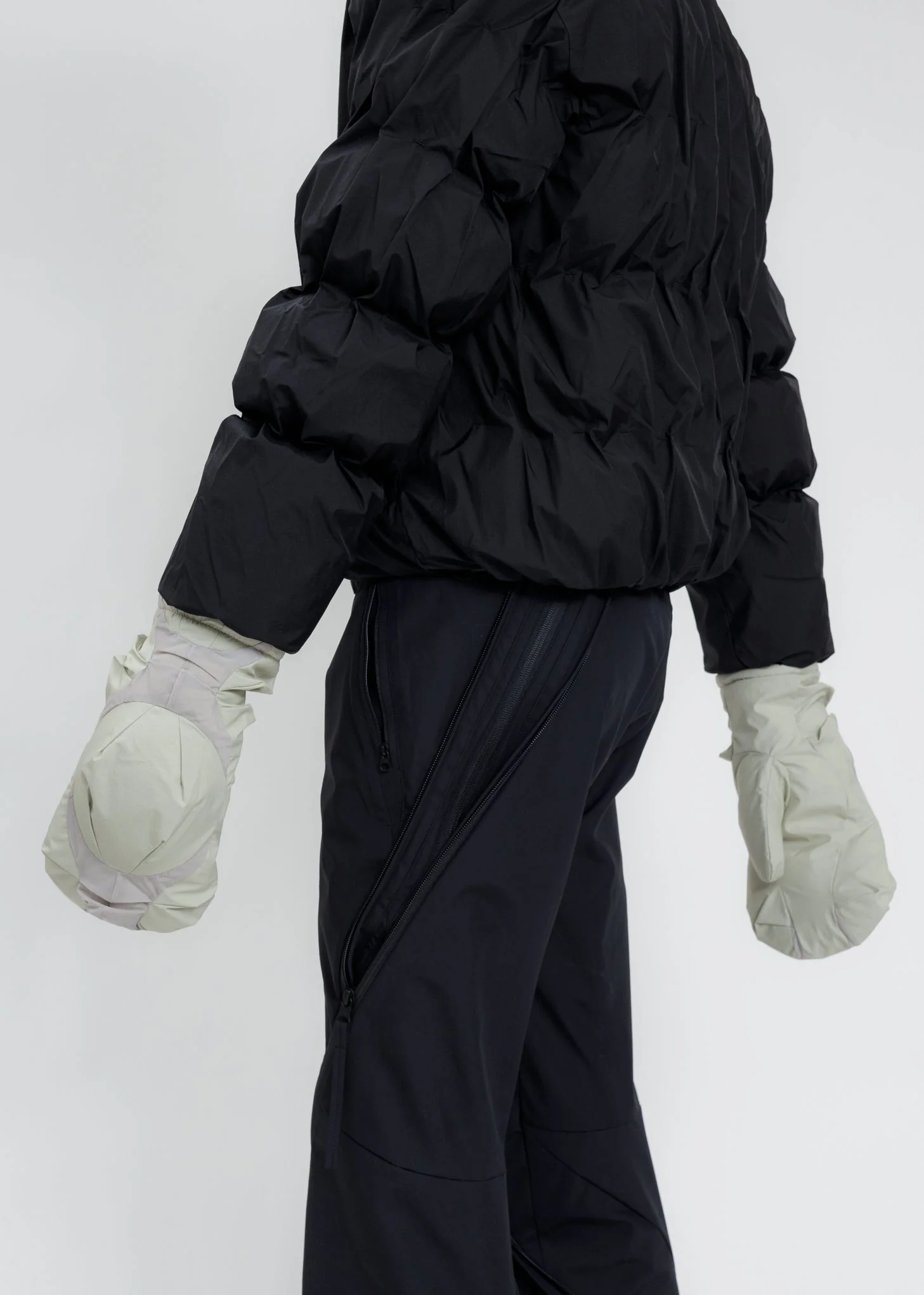 Light Grey 4.0+ GLOVES LEFT - Image 3