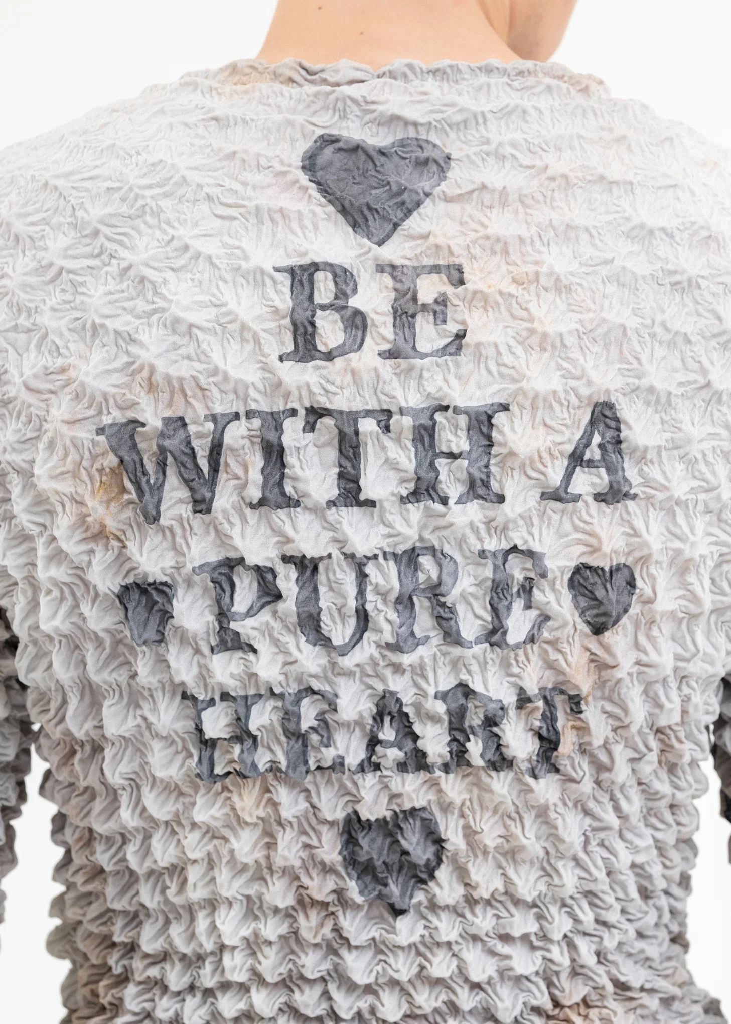 LIGHT GREY MARRIAGE POPCORN SWEATSHIRT - Image 4