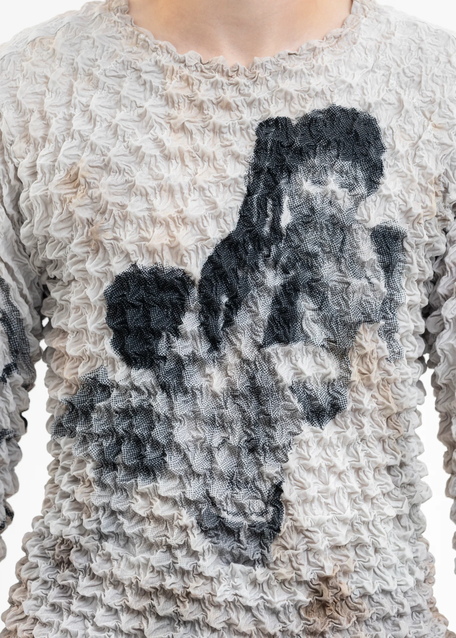 LIGHT GREY MARRIAGE POPCORN SWEATSHIRT - Image 5
