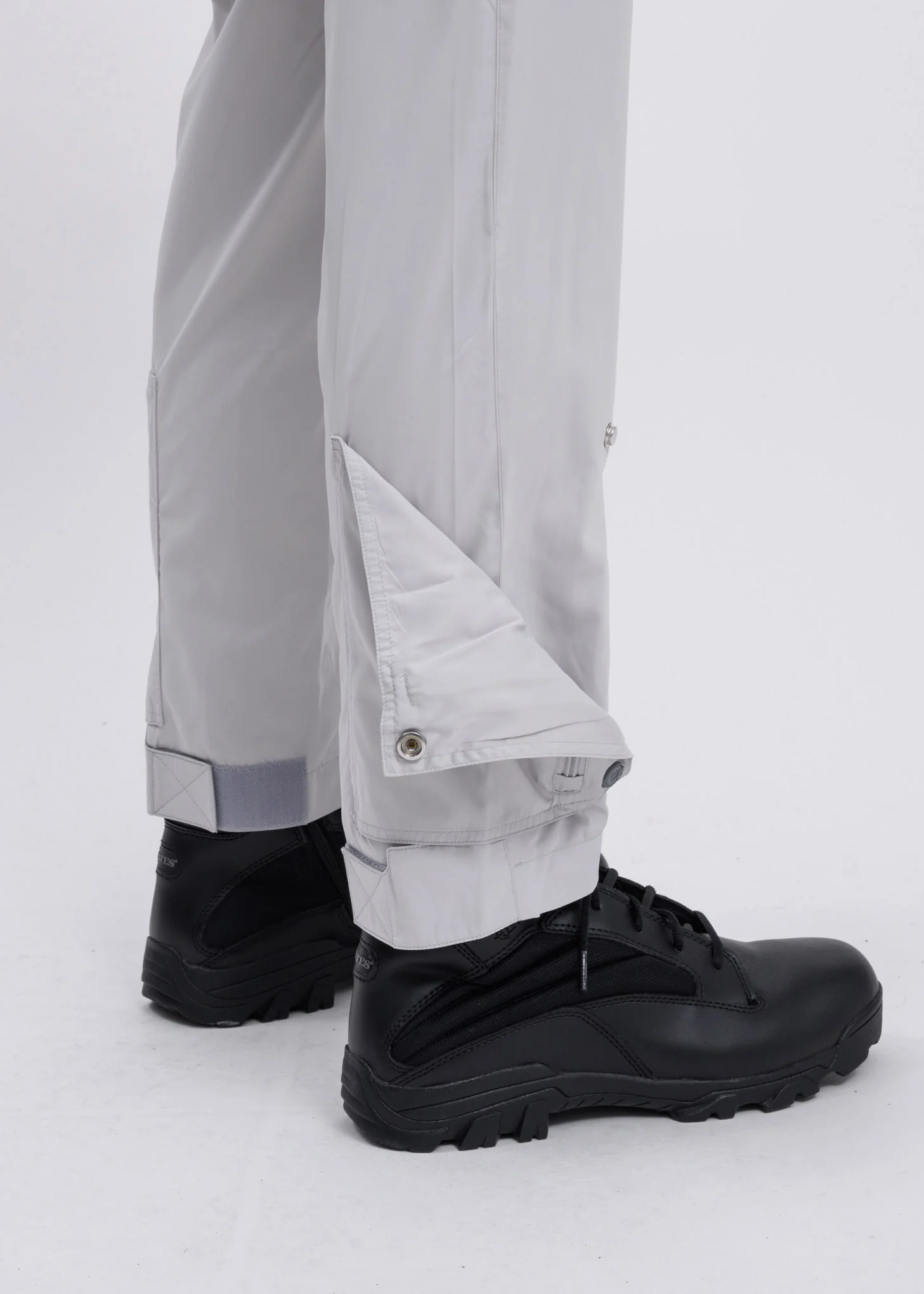 Light Grey Side Pockets Track Pants - Image 6