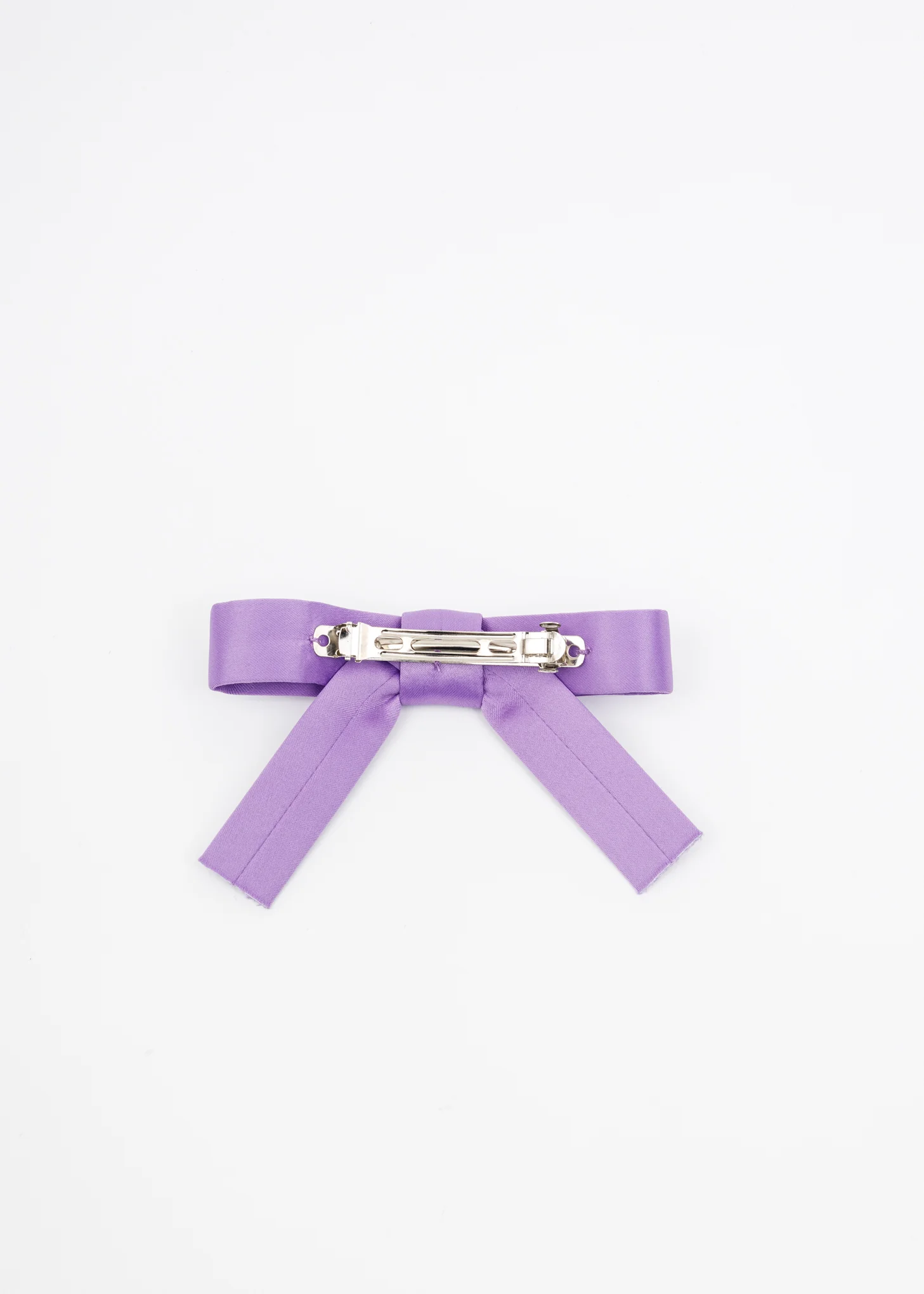 Lilac Bow Large Hair Clip - Image 5
