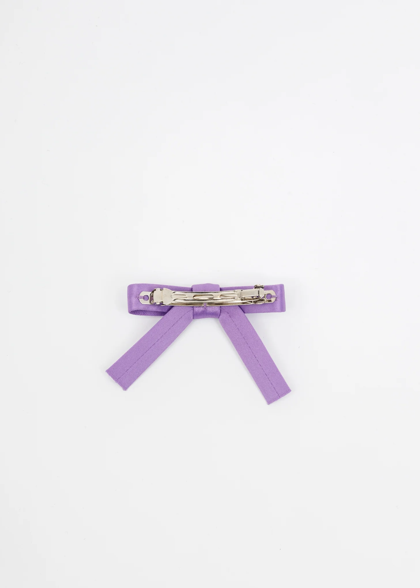 Lilac Bow Small Hair Clip - Image 5
