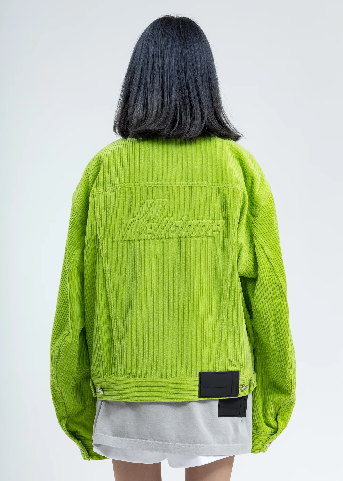 Lime Corduroy Jacket - Image 6