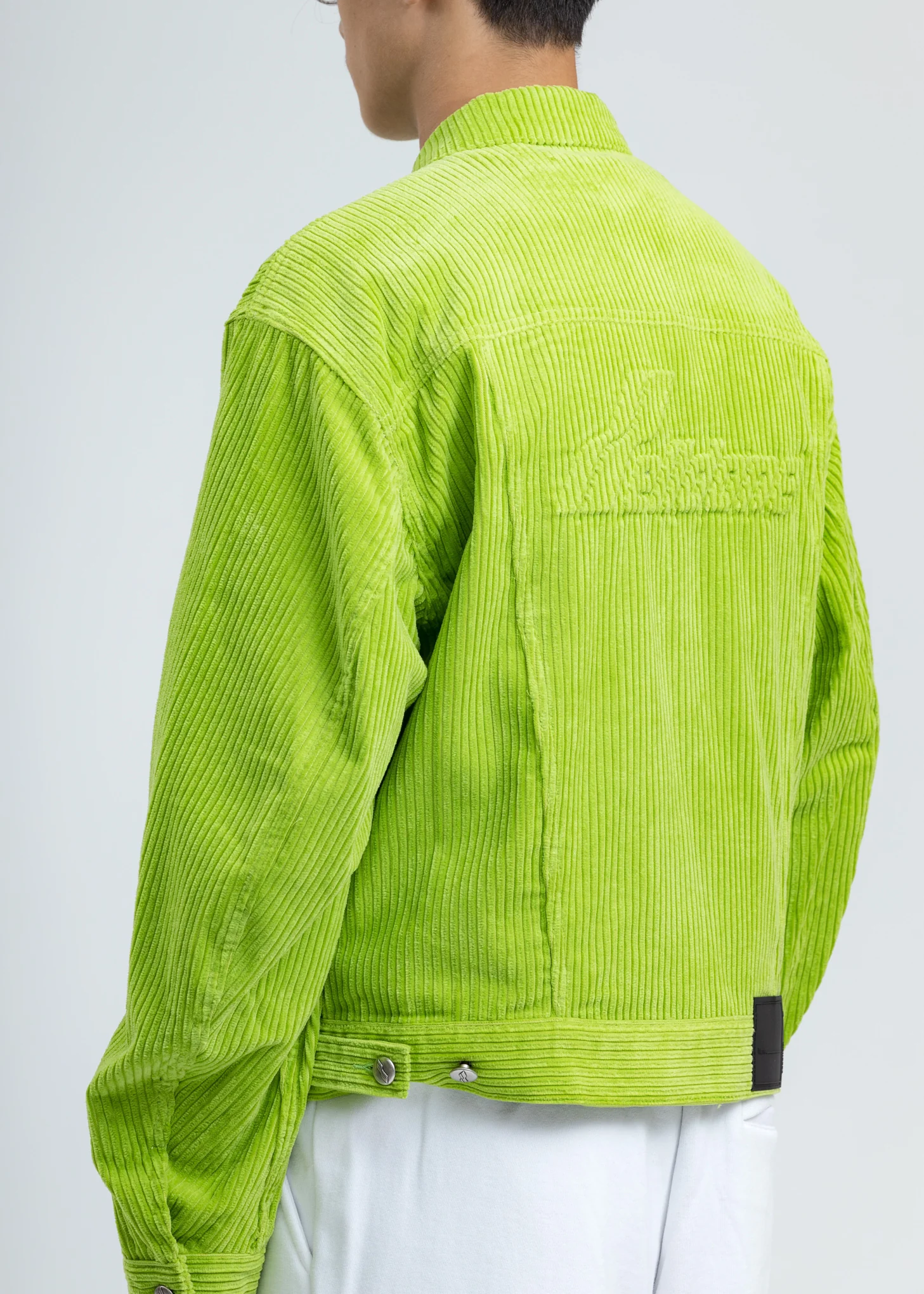 Lime Corduroy Jacket - Image 2