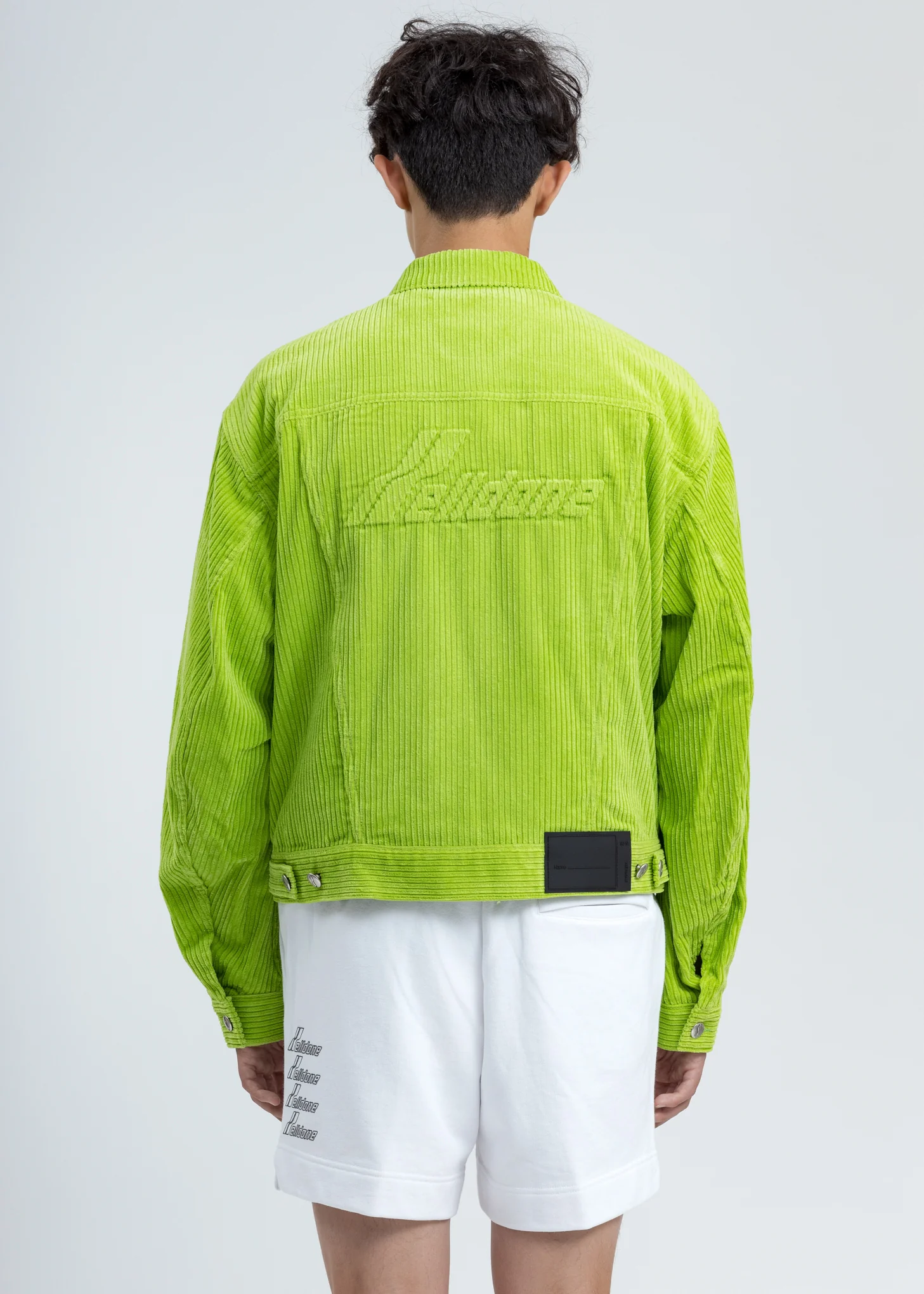 Lime Corduroy Jacket - Image 6