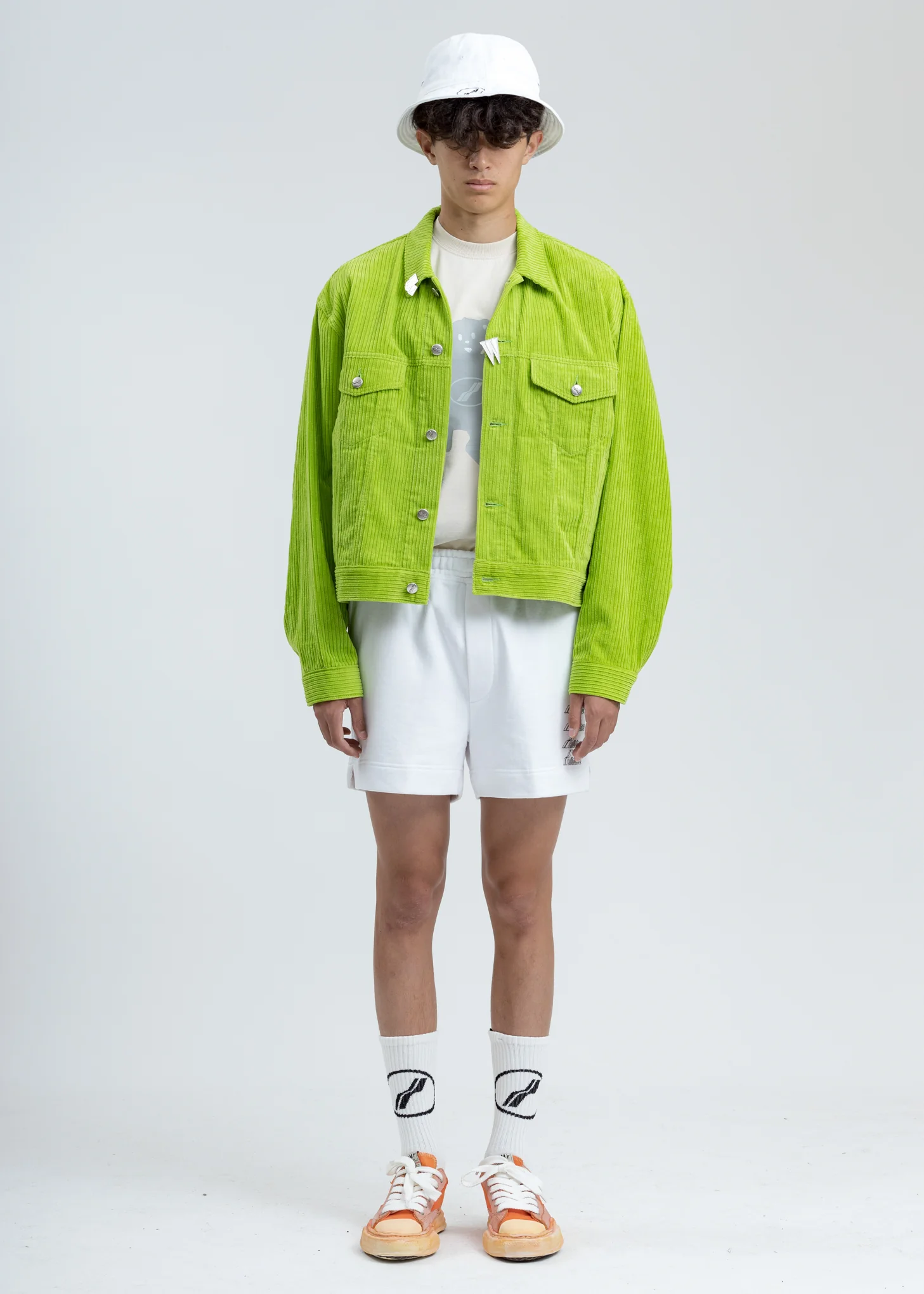 Lime Corduroy Jacket - Image 7