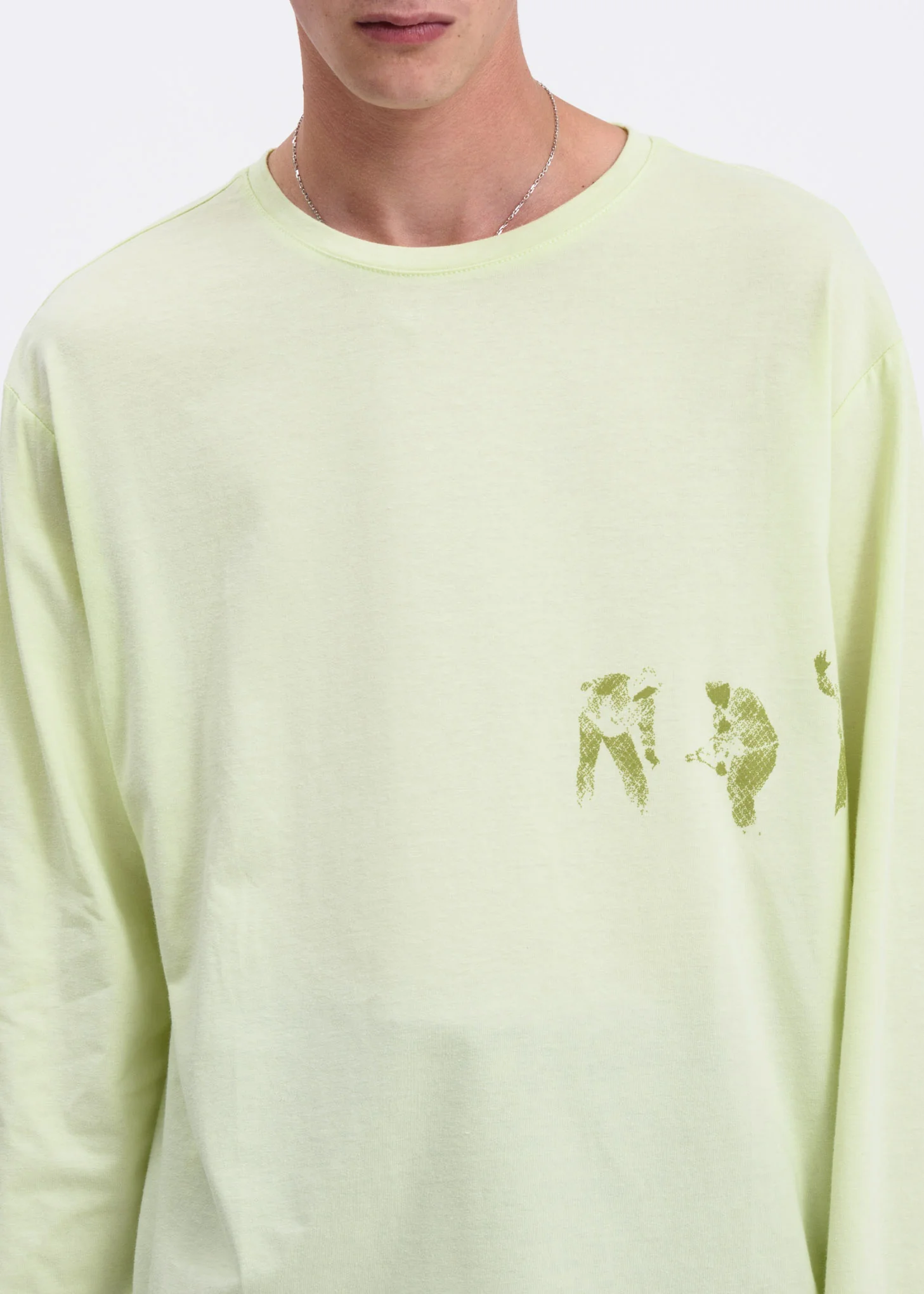 Lime Green Symptoms Long Sleeve - Image 3