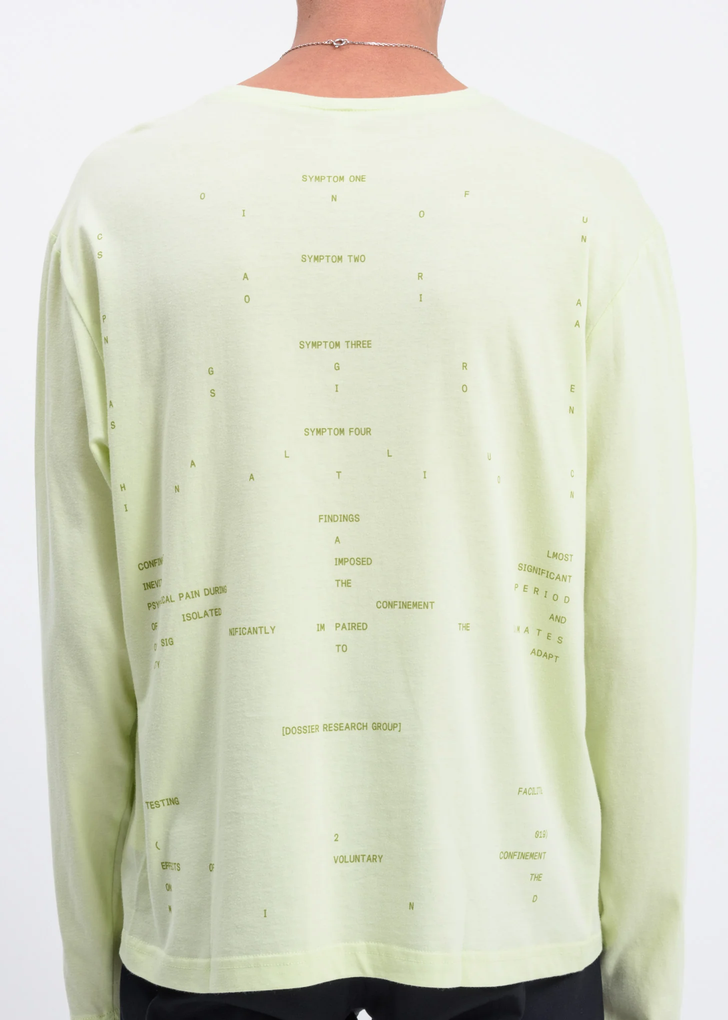 Lime Green Symptoms Long Sleeve - Image 4
