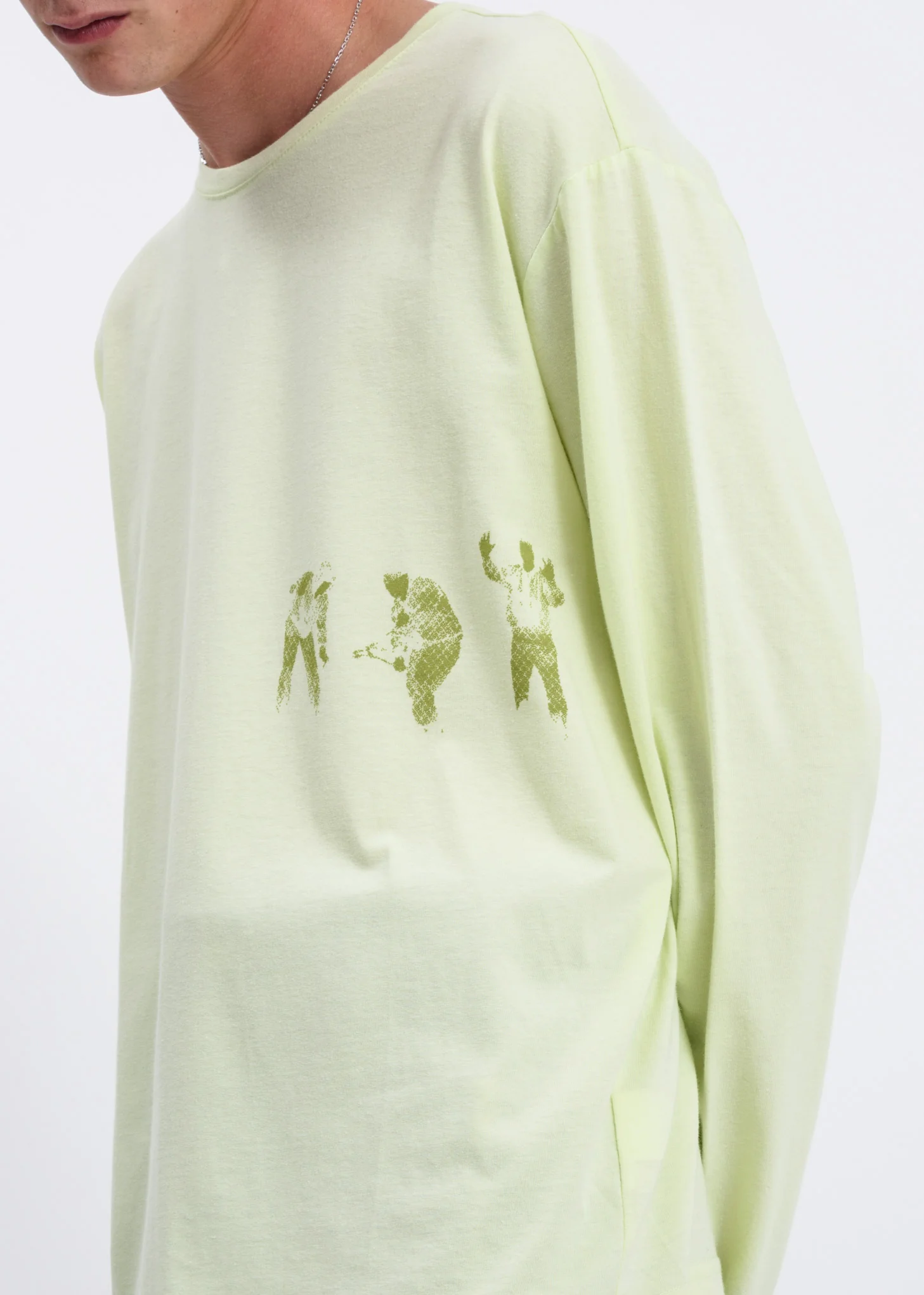 Lime Green Symptoms Long Sleeve - Image 5