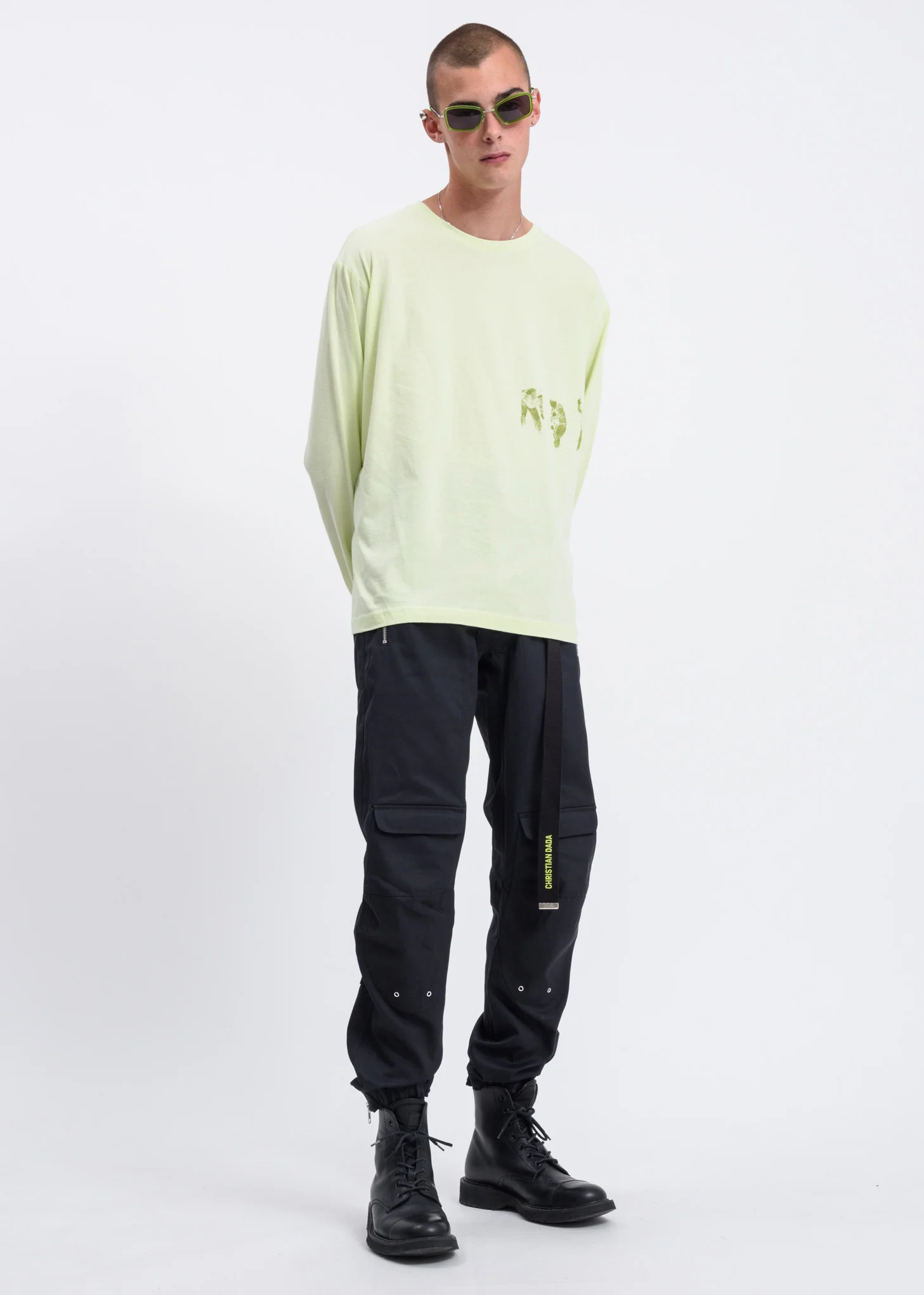 Lime Green Symptoms Long Sleeve - Image 6