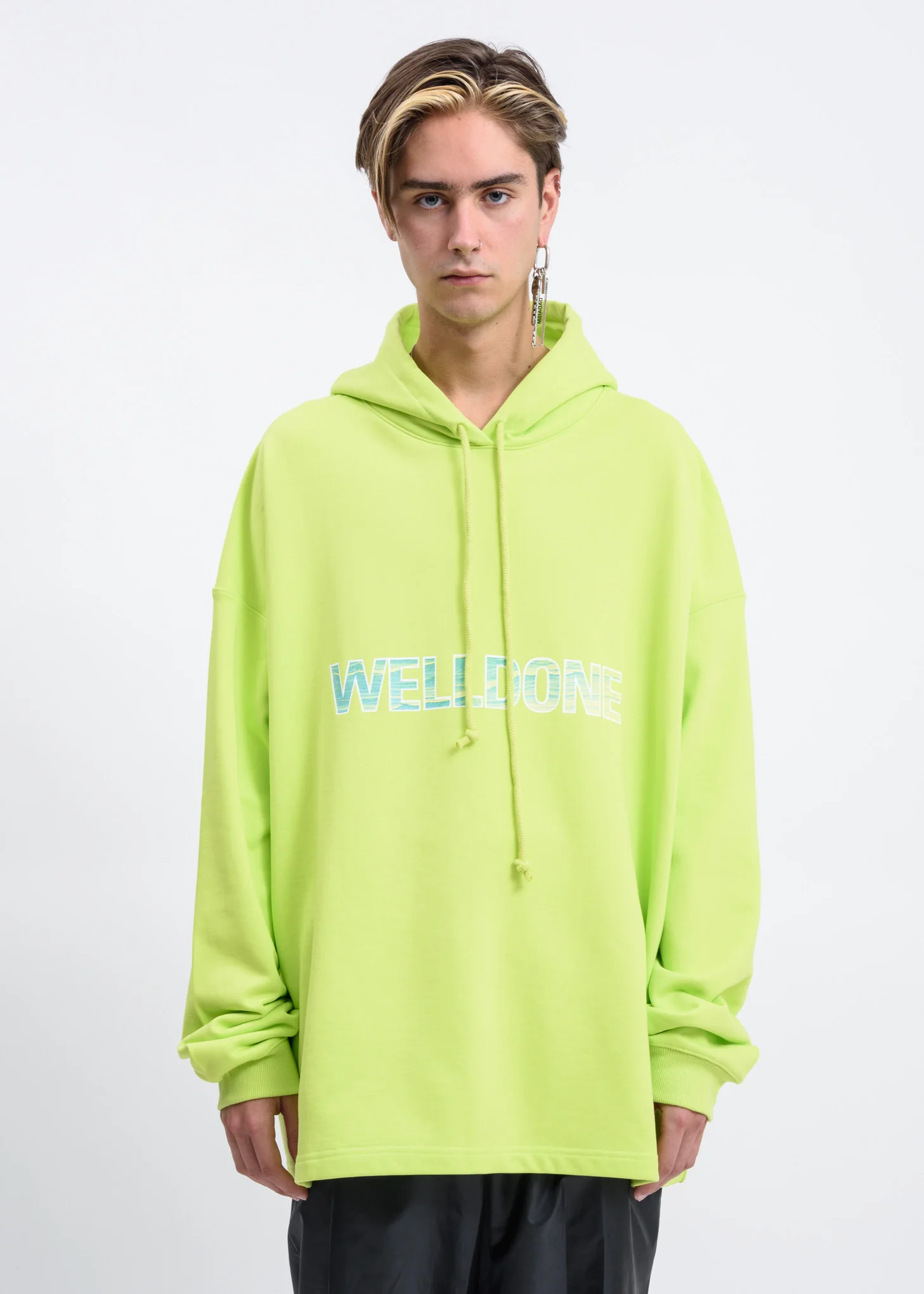 Lime New Logo Hoodie