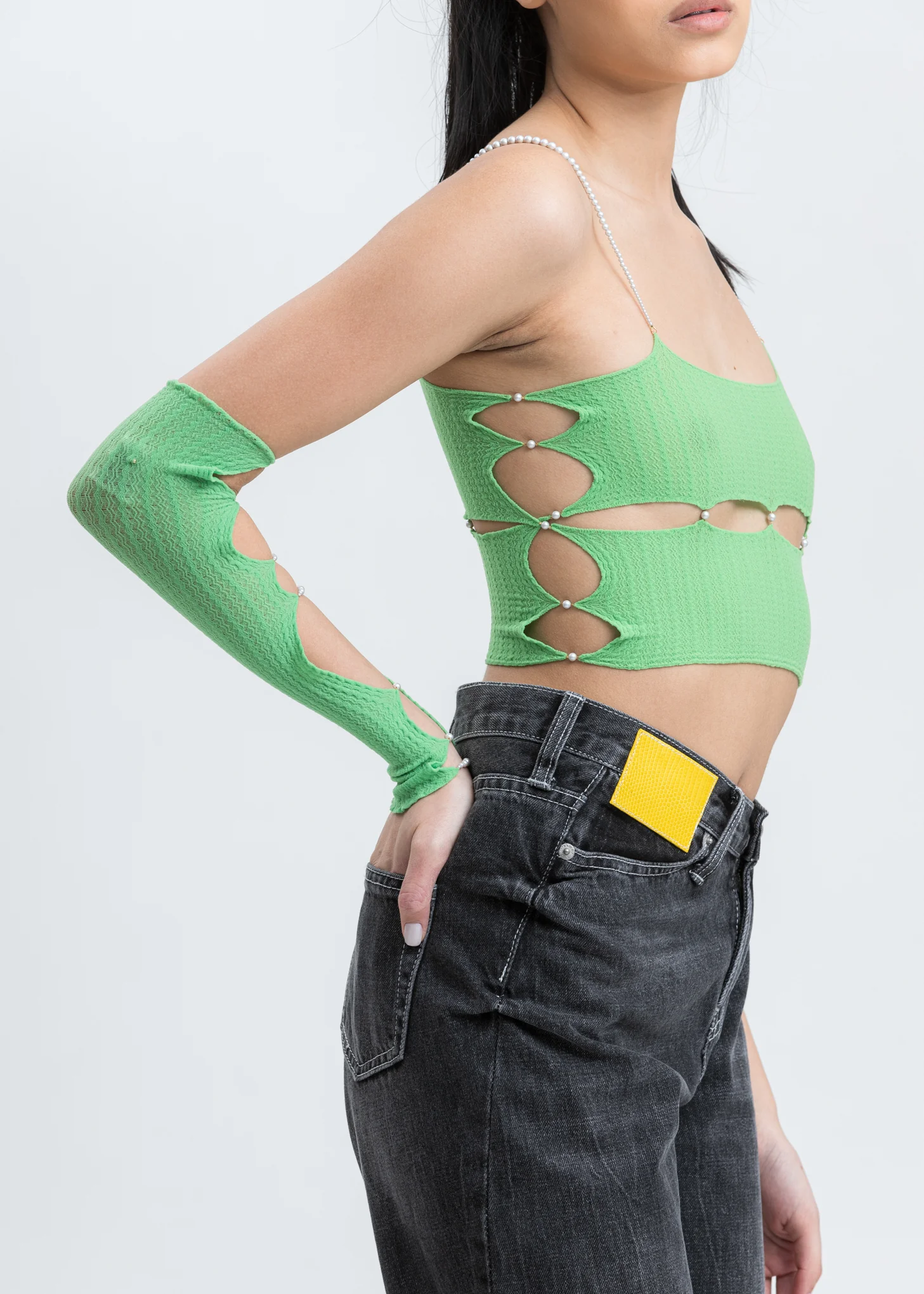Lime Single Arm Sleeve - Image 3