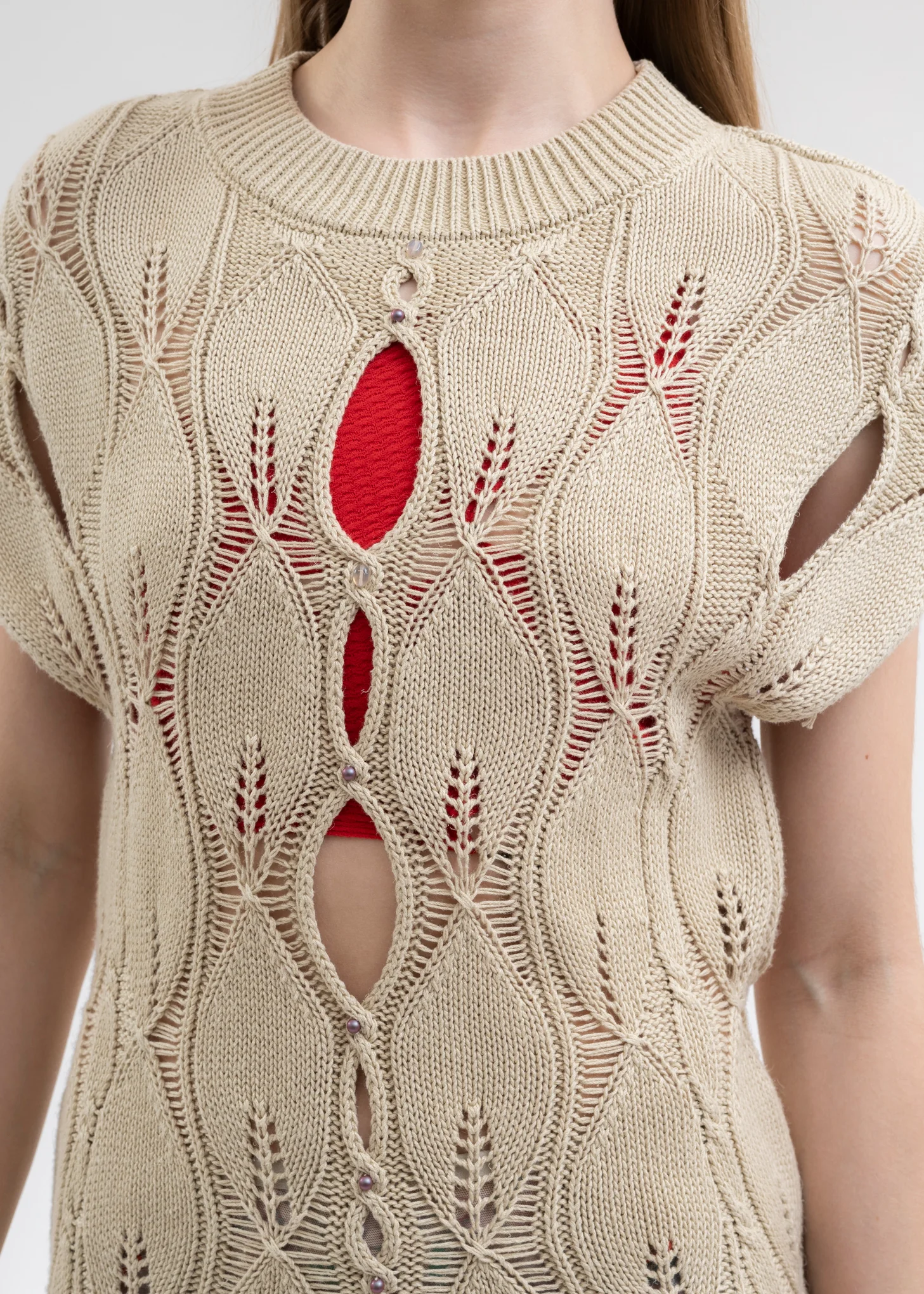 LIMEADE KNITTED BACKLESS TOP - Image 8