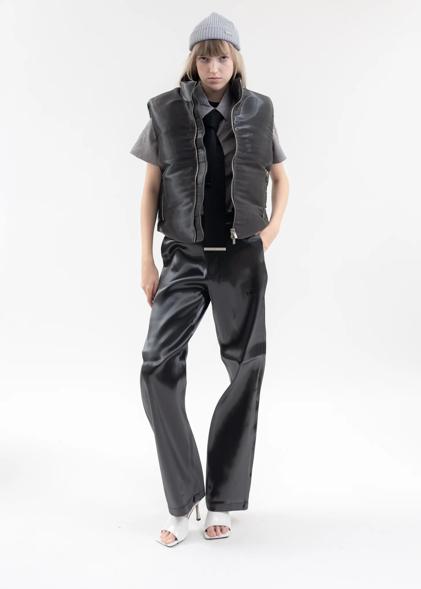 LIQUID METAL Trousers - Image 6