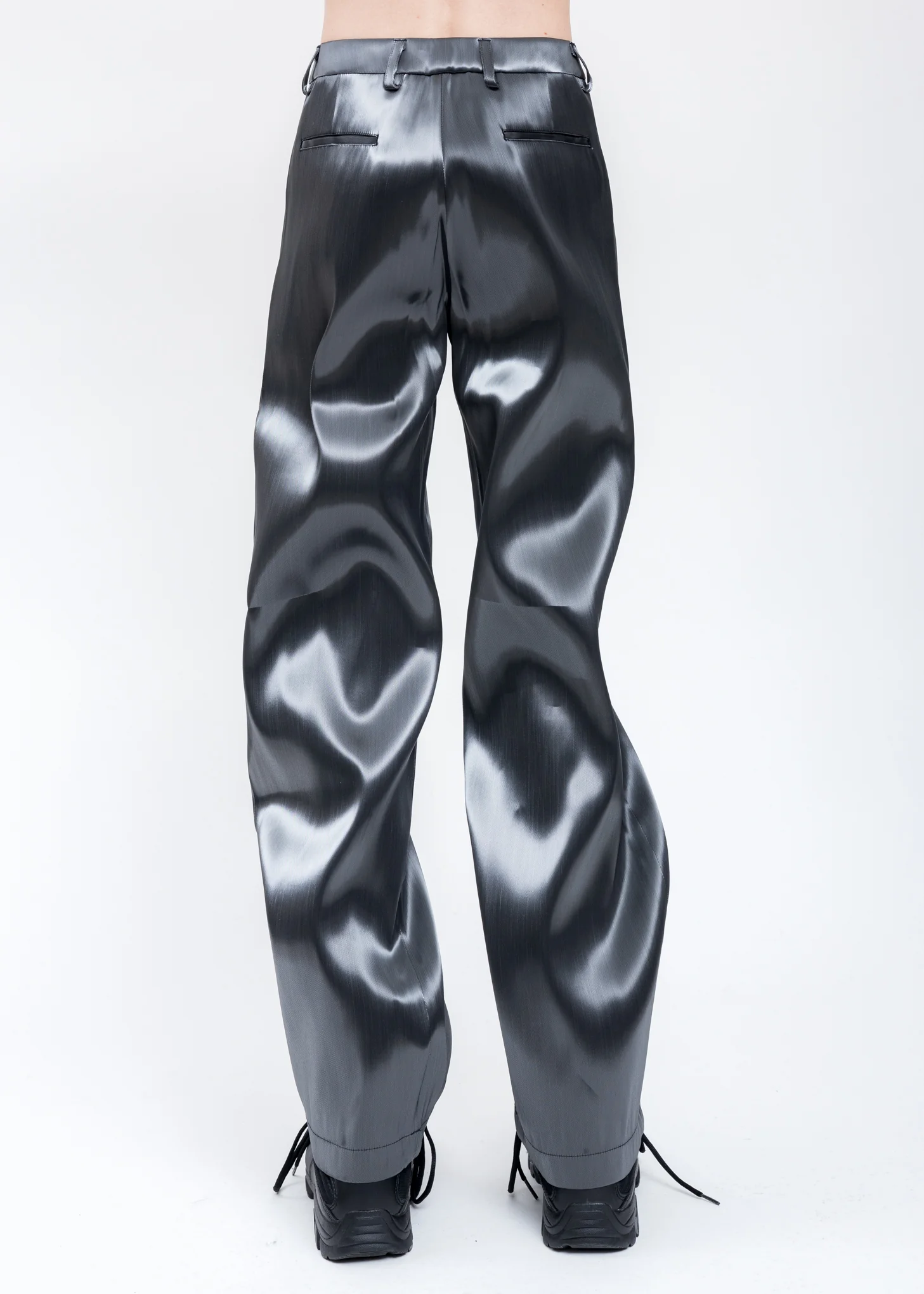 LIQUID METAL Trousers  (White HE Logo) - Image 3