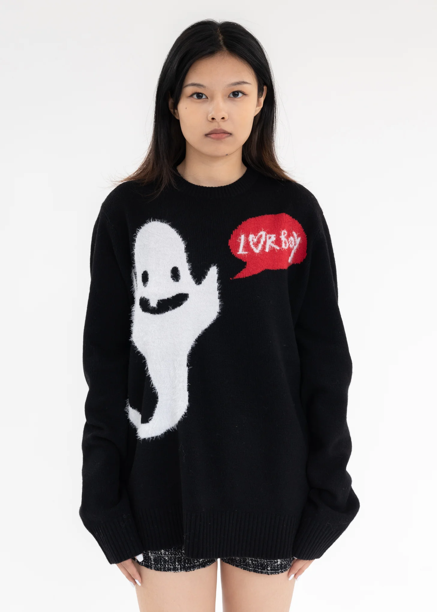 LOVERBOY GHOST GRAPHIC JUMPER