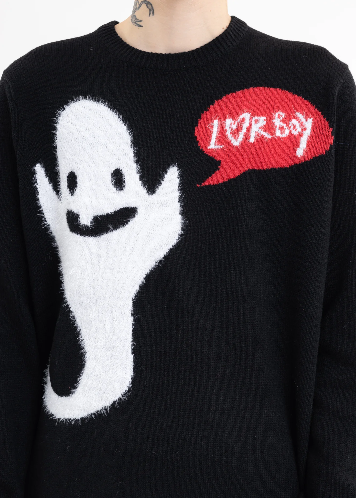LOVERBOY GHOST GRAPHIC JUMPER - Image 2