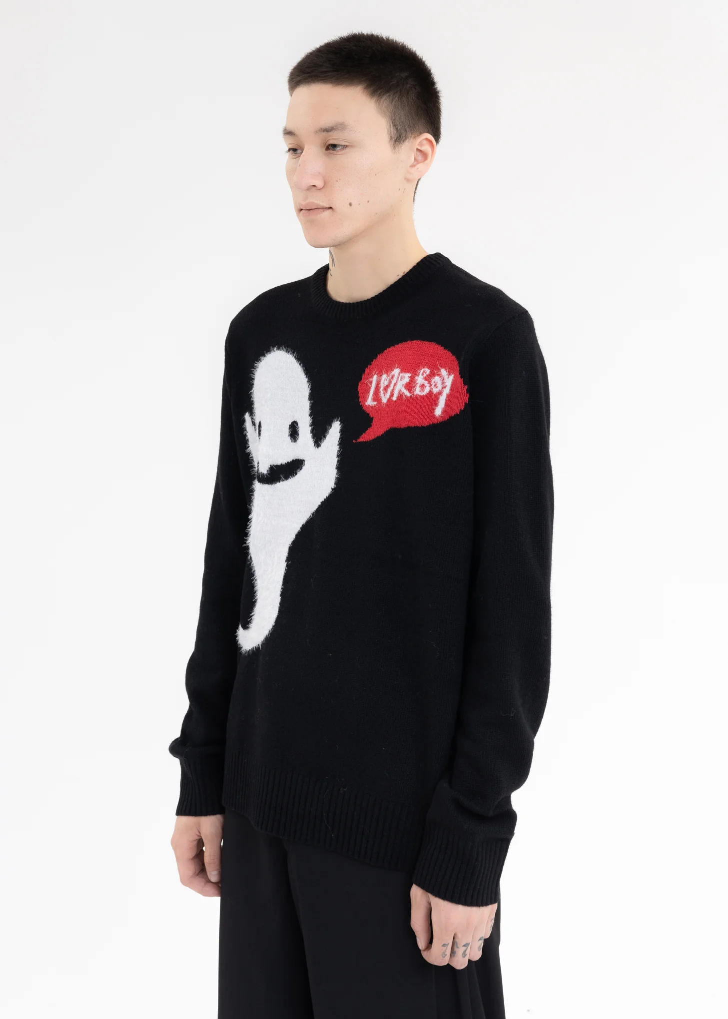 LOVERBOY GHOST GRAPHIC JUMPER - Image 3
