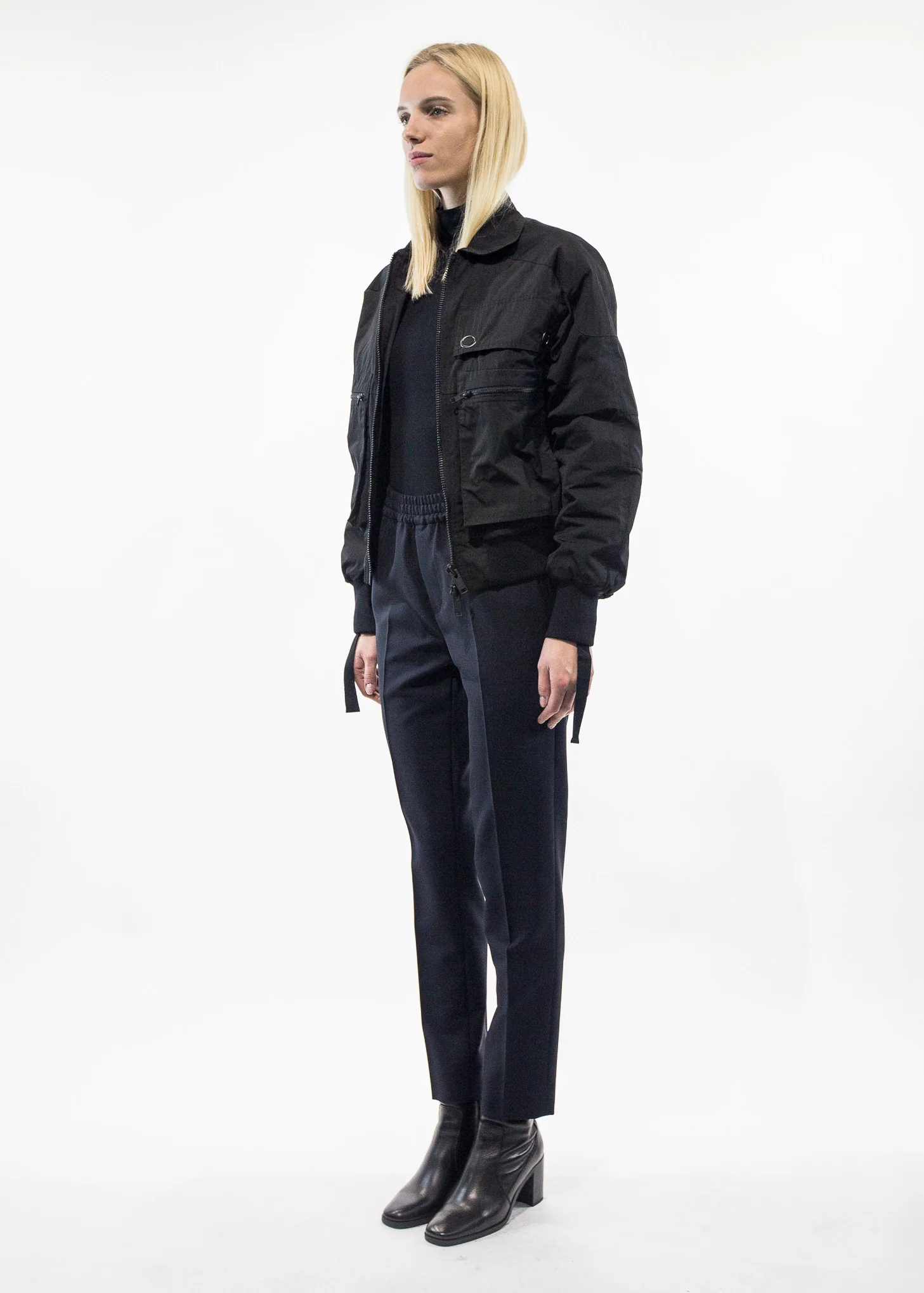 Luke Bomber Jacket with Pockets - Image 3