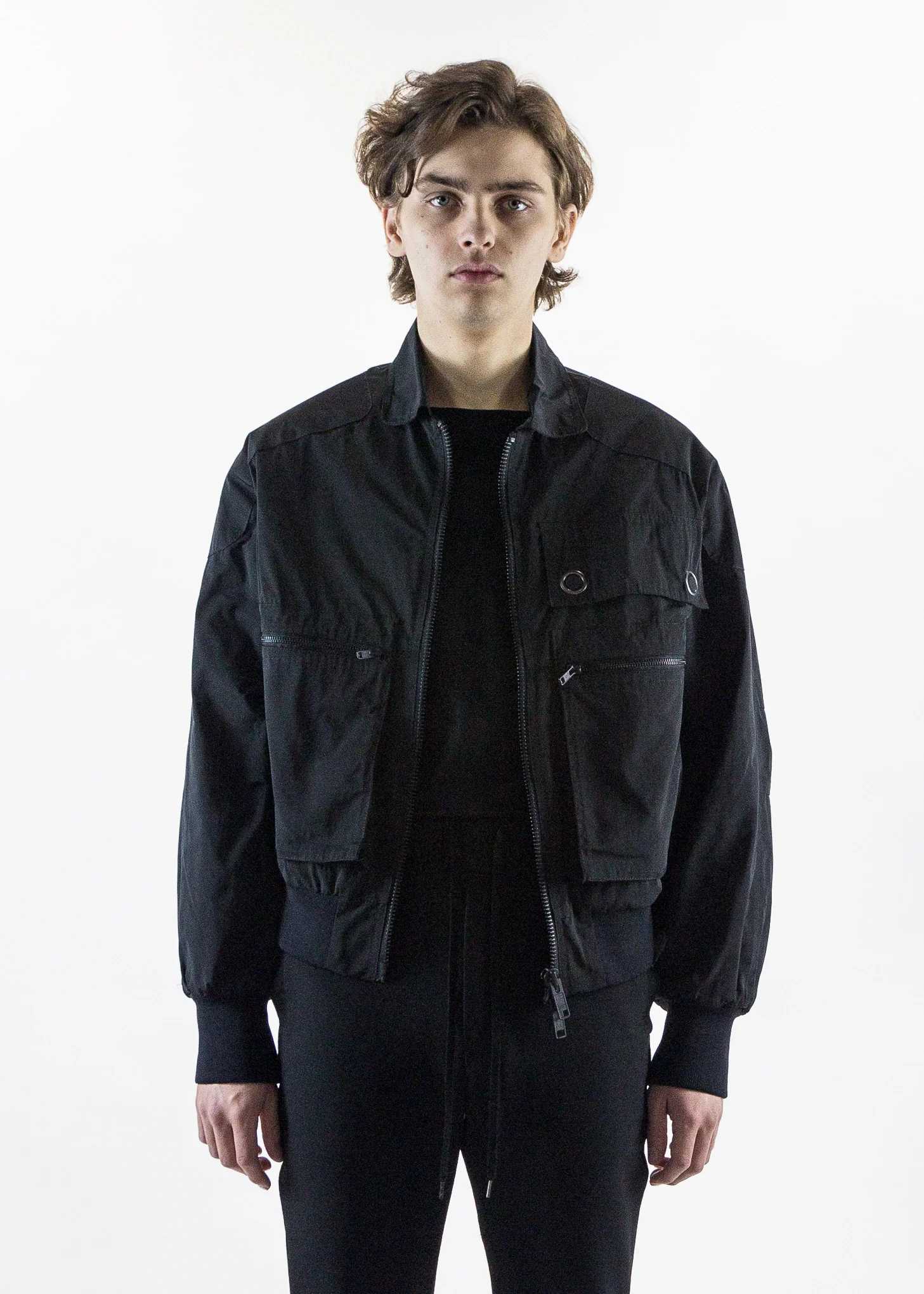 Luke Bomber Jacket with Pockets - Image 4
