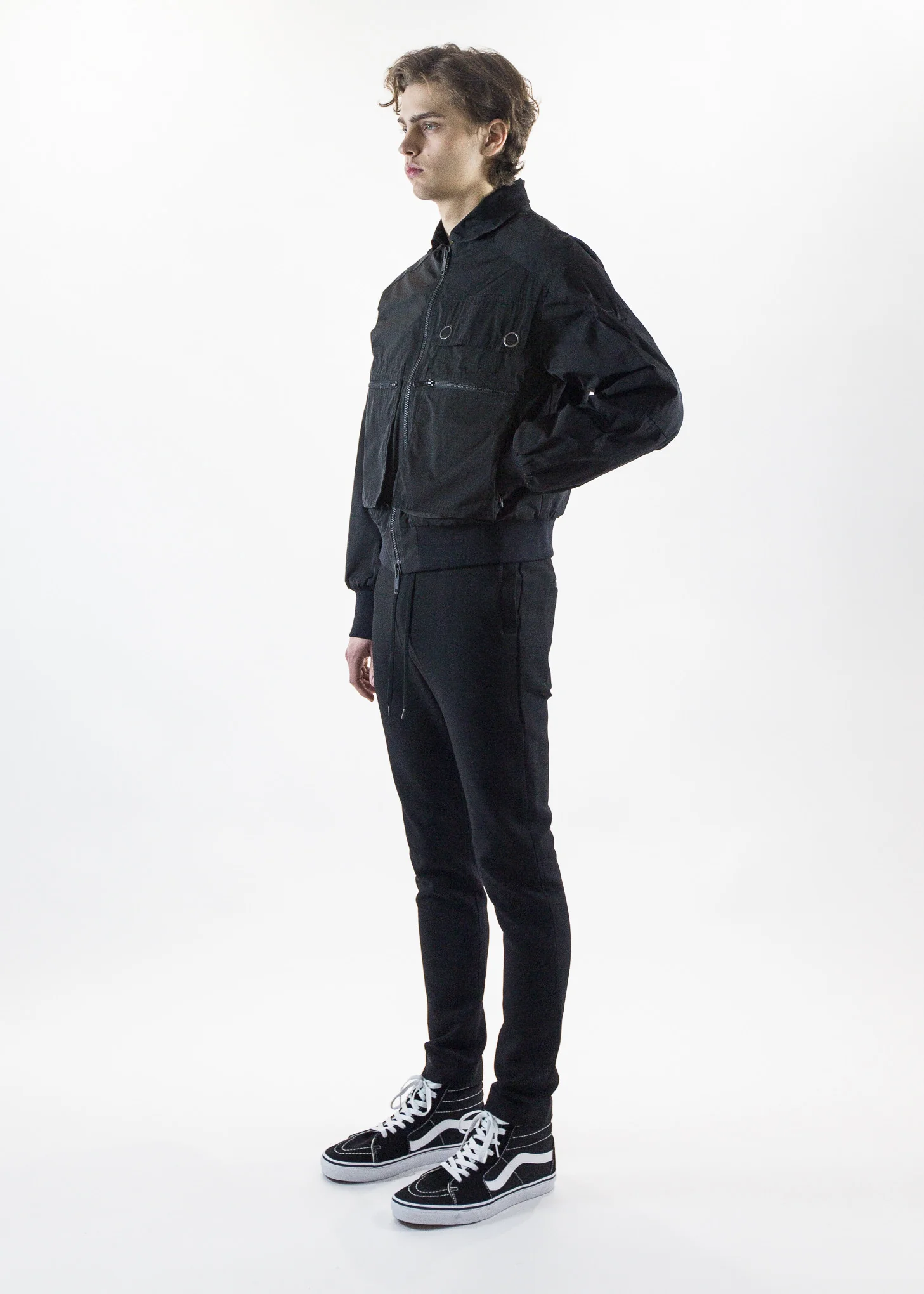 Luke Bomber Jacket with Pockets - Image 6